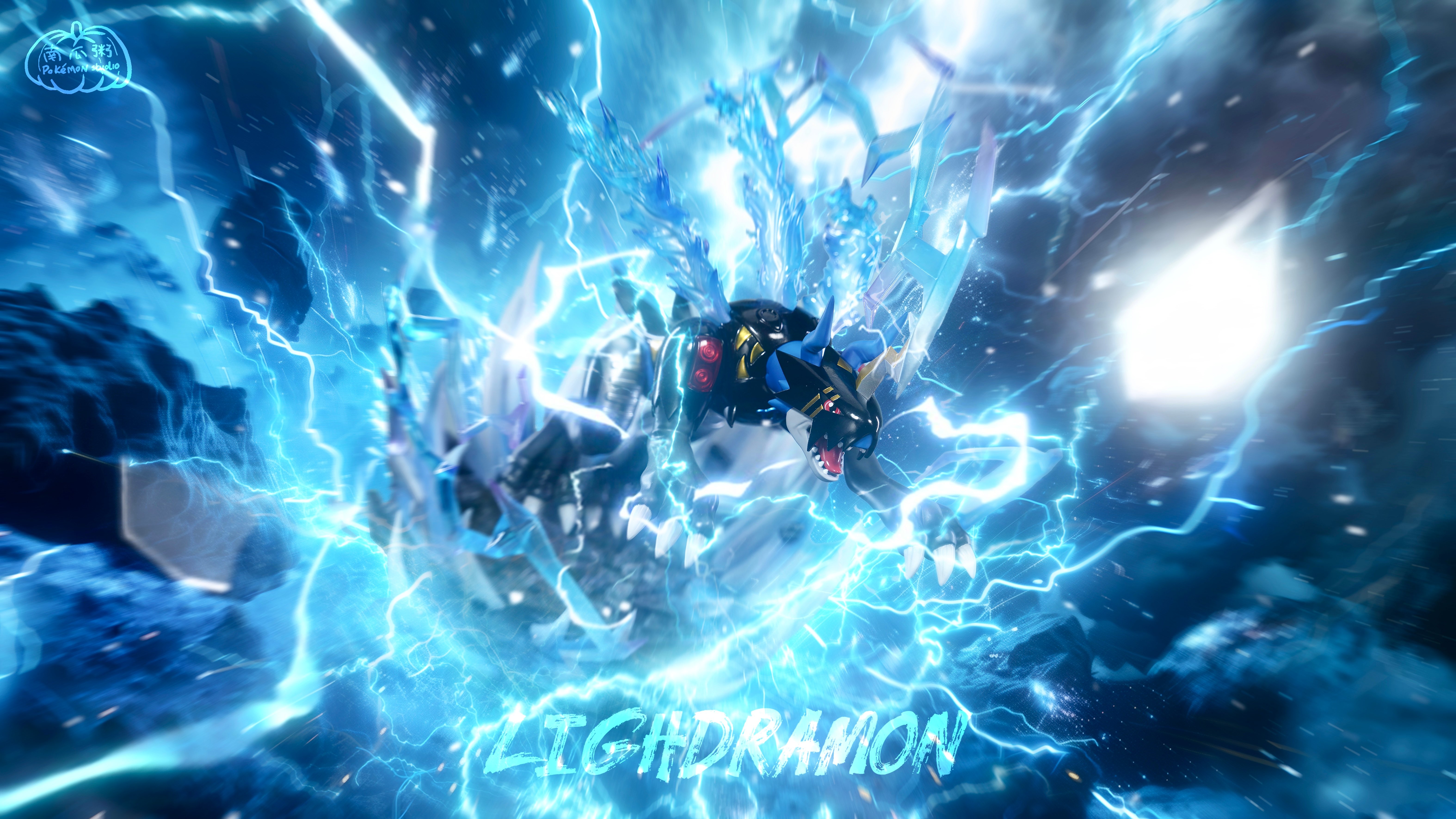 【數碼寶貝】南瓜粥-轟雷的咆哮 雷龍獸