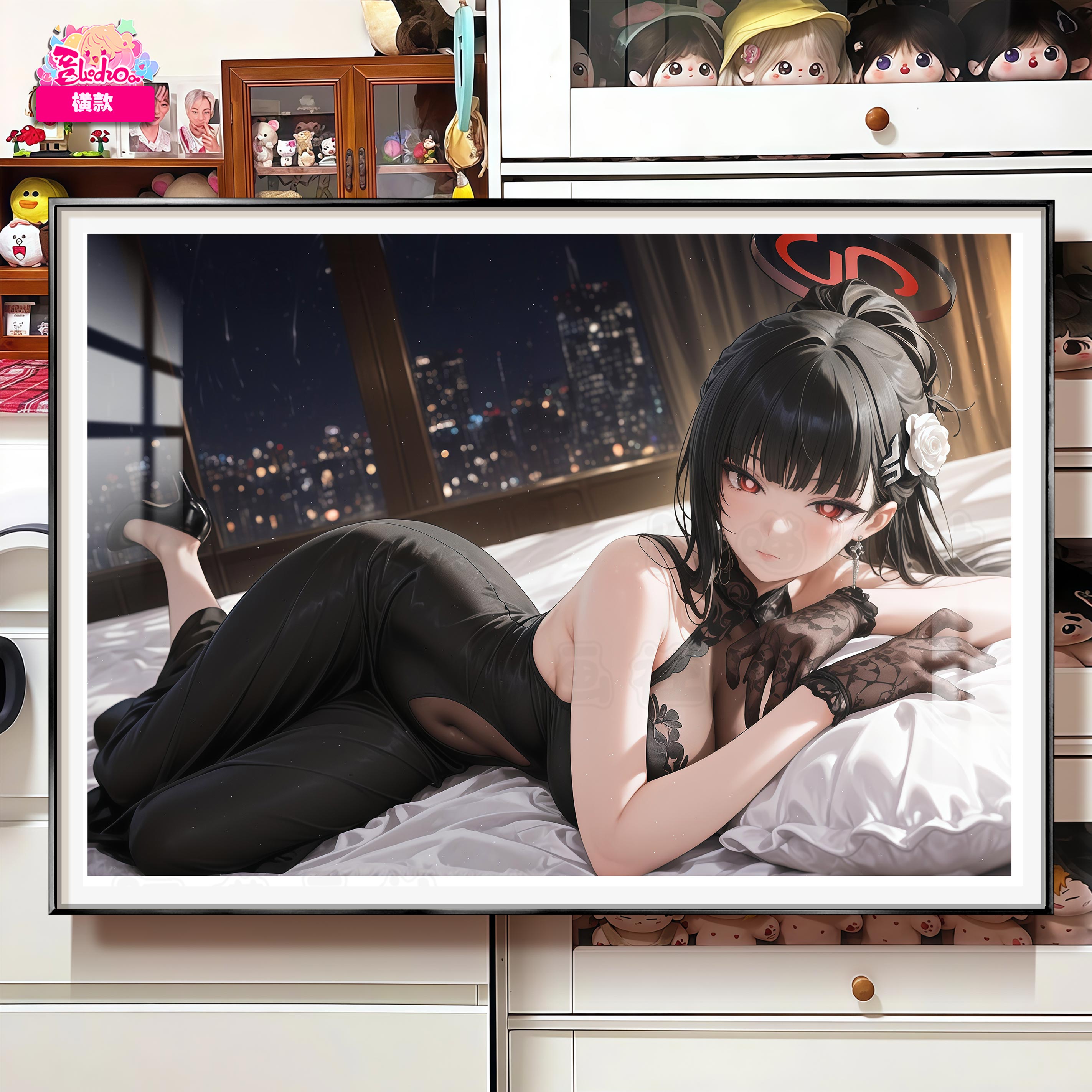 【週邊】阿喵畫社－蔚藍檔案 墨紗韻 禮服調月莉音