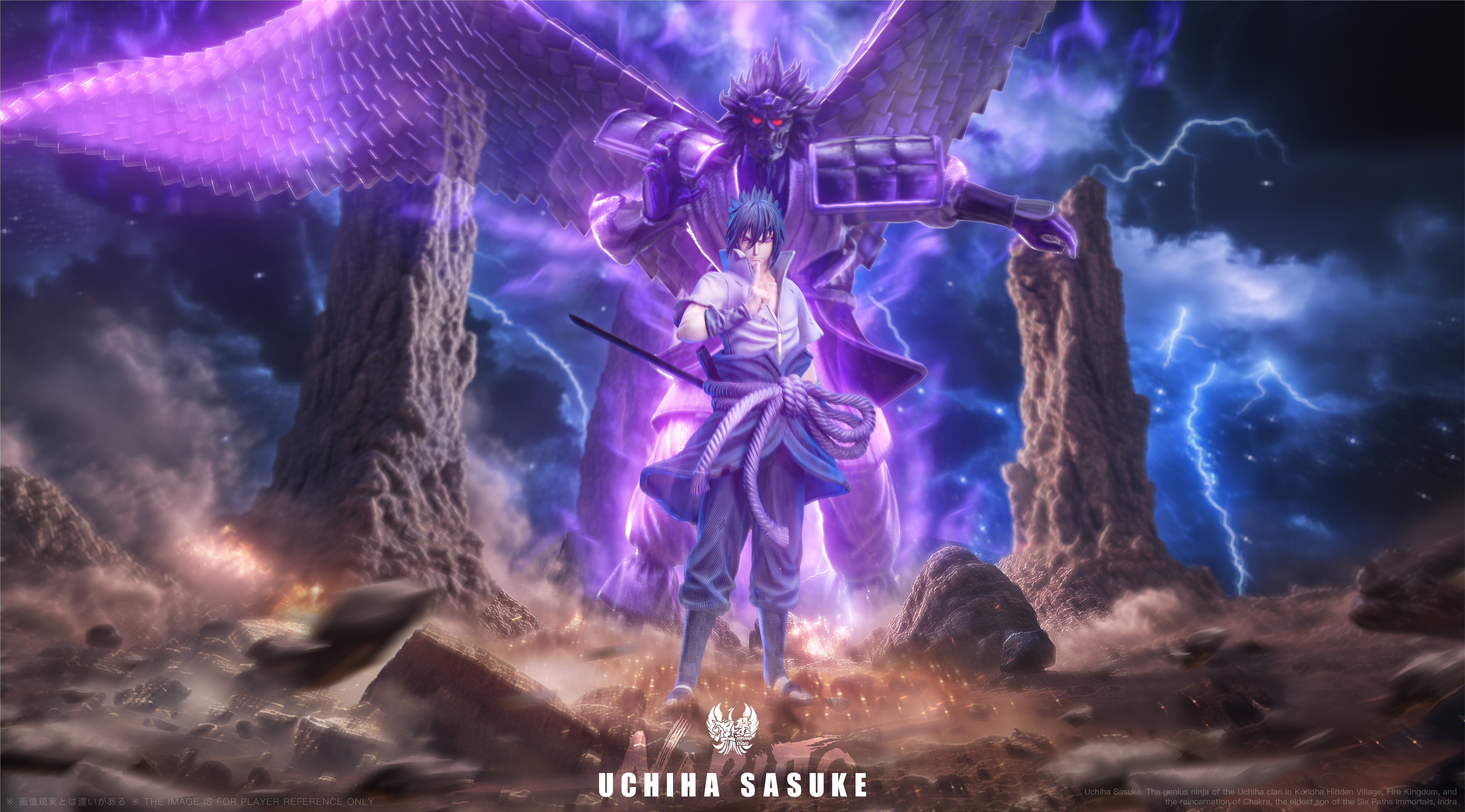 【火影忍者】NIRVANA STUDIO 涅槃工作室-佐助的一生系列 第二款 忍界大戰佐助