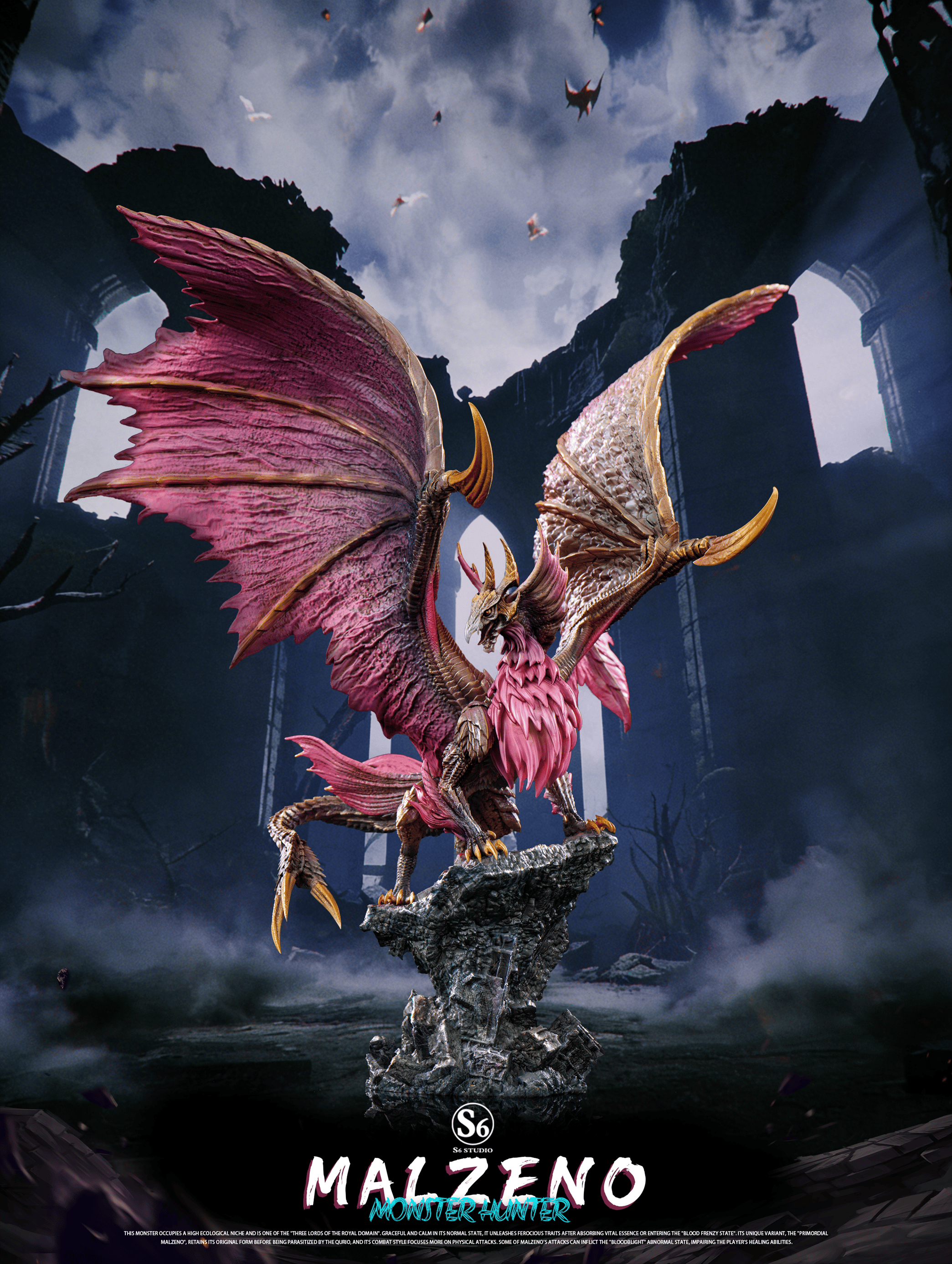 【魔物獵人】S6工作室-爵銀龍 【魔物獵人】S6工作室-爵銀龍