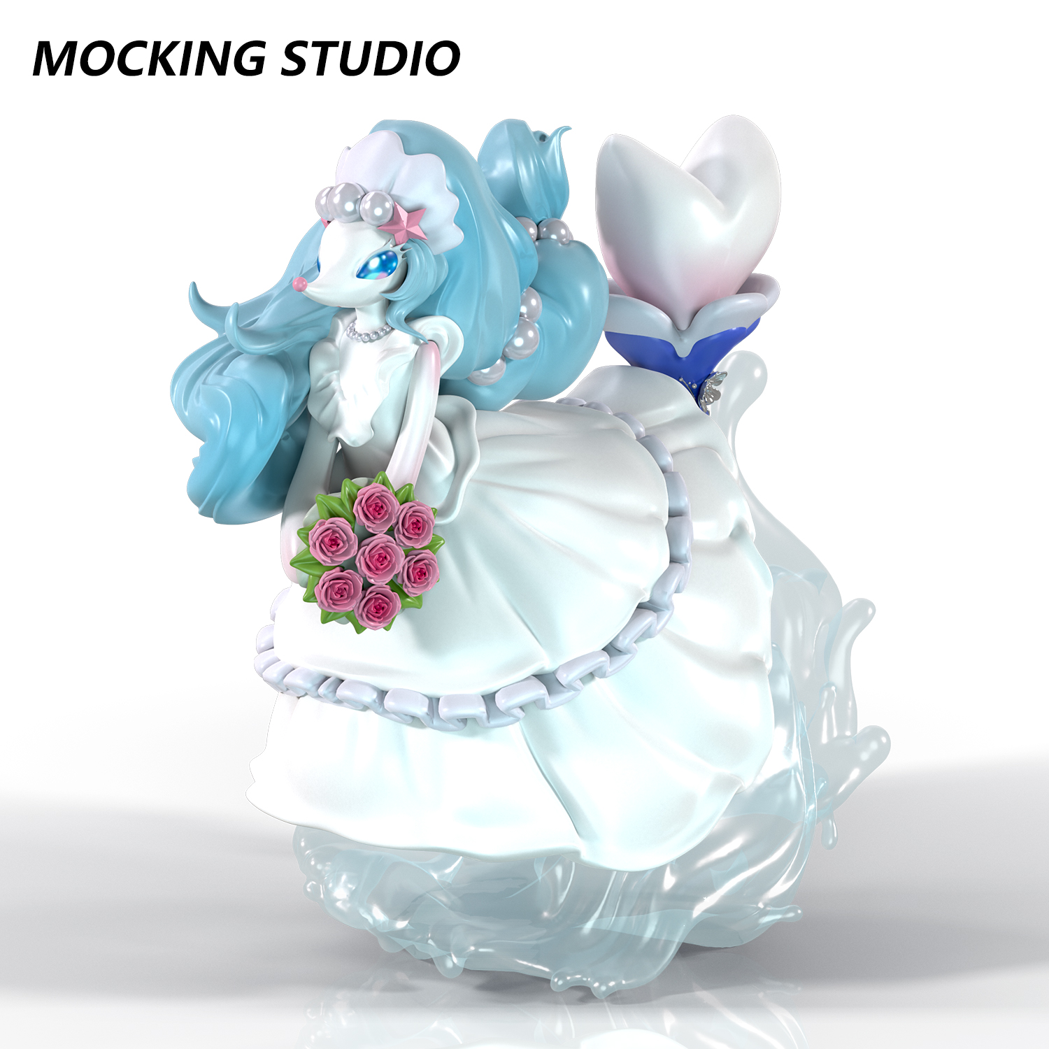 【寶可夢】主意玩家-花嫁系列 婚紗西施海壬