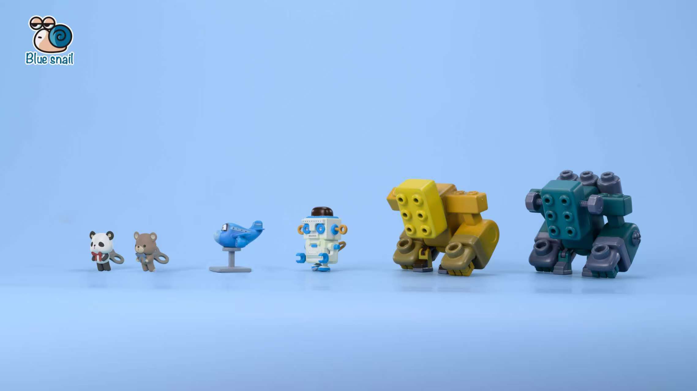 【楓之谷】藍蝸牛工作室(Blue Snail)-冒險島比例世界系列 第二十彈 玩具城（二）