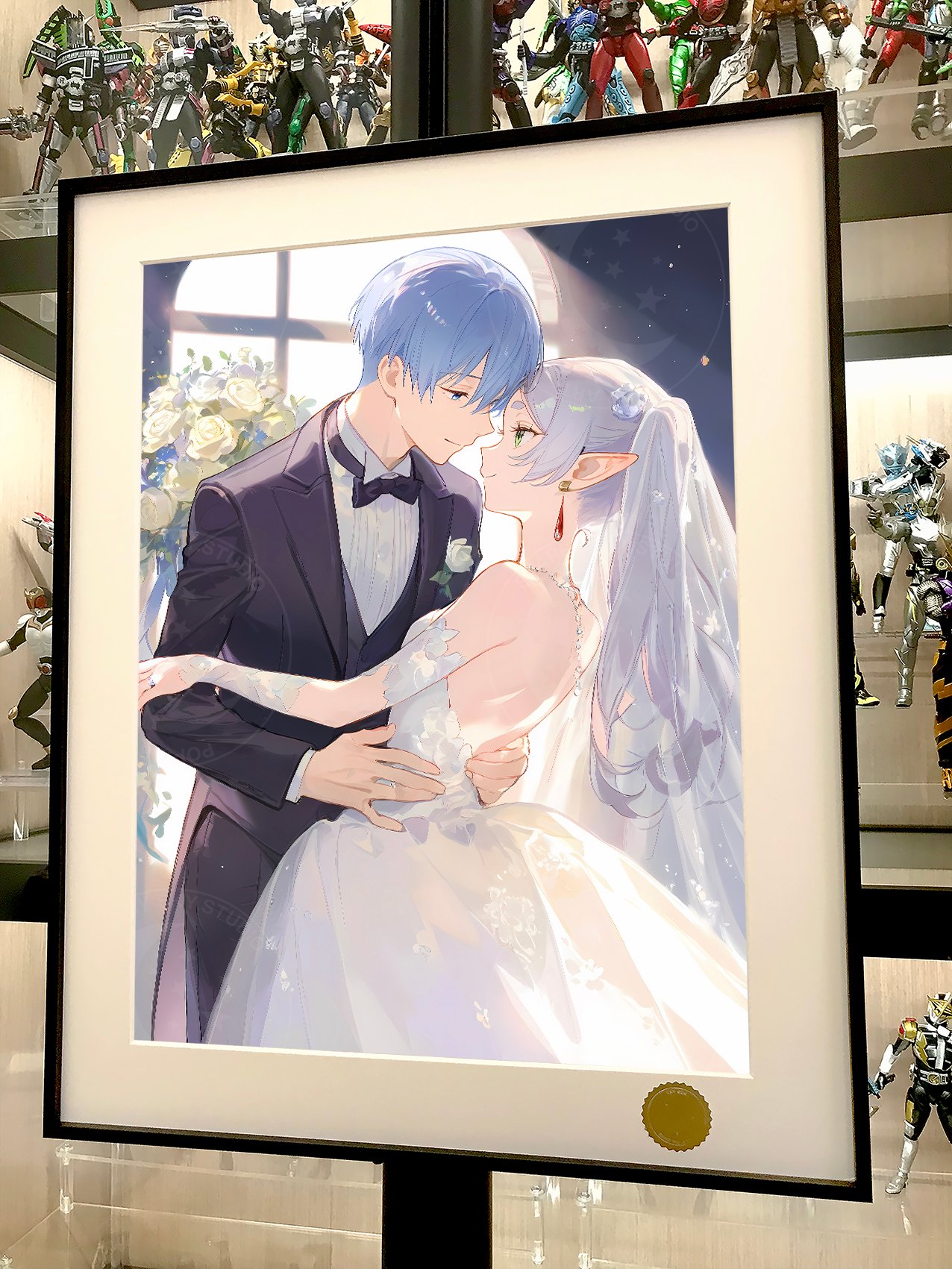 【週邊】星空工作室－葬送的芙莉蓮 芙莉蓮婚禮 裝飾畫