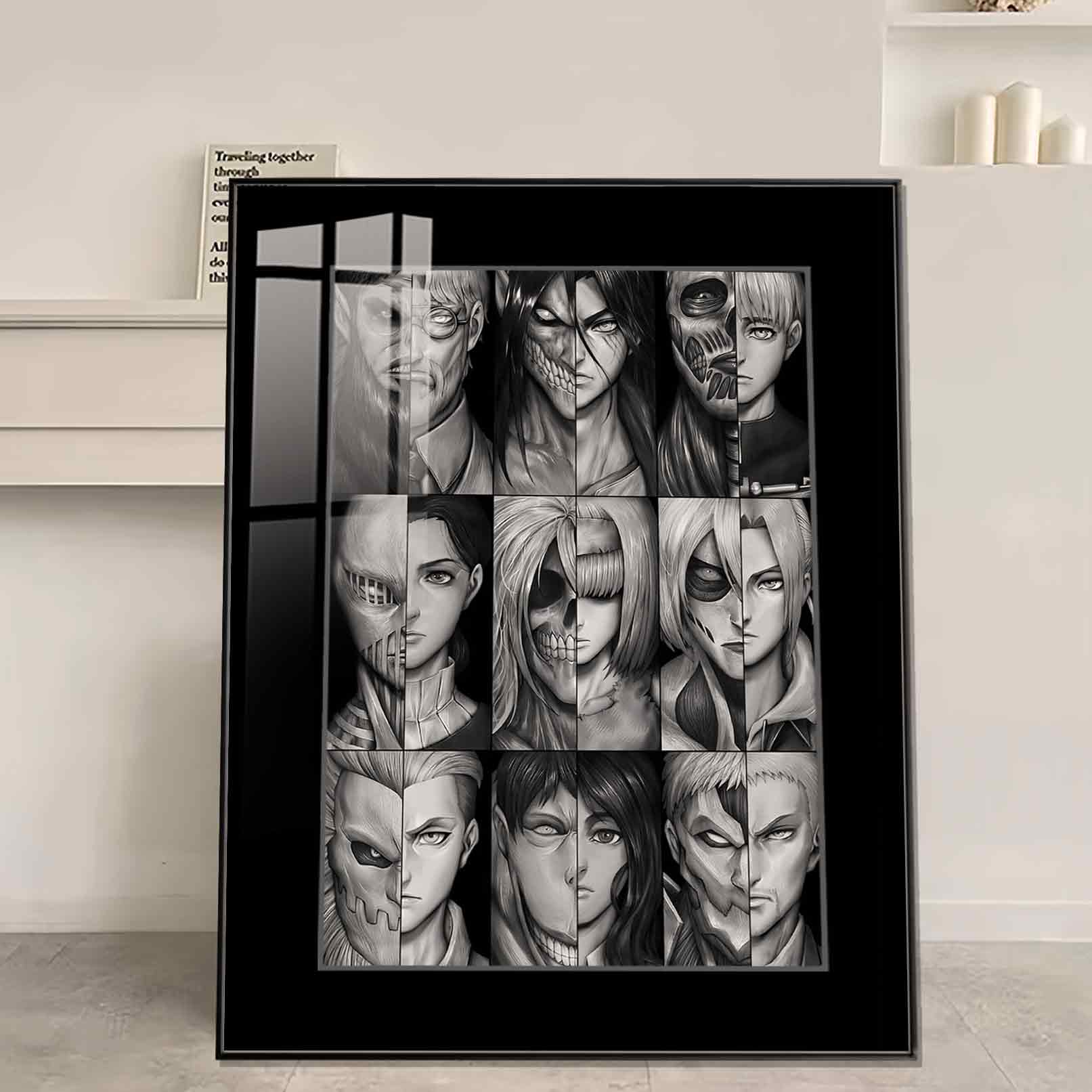 【週邊】橘子工作室-進擊的巨人 巨人化九宮格