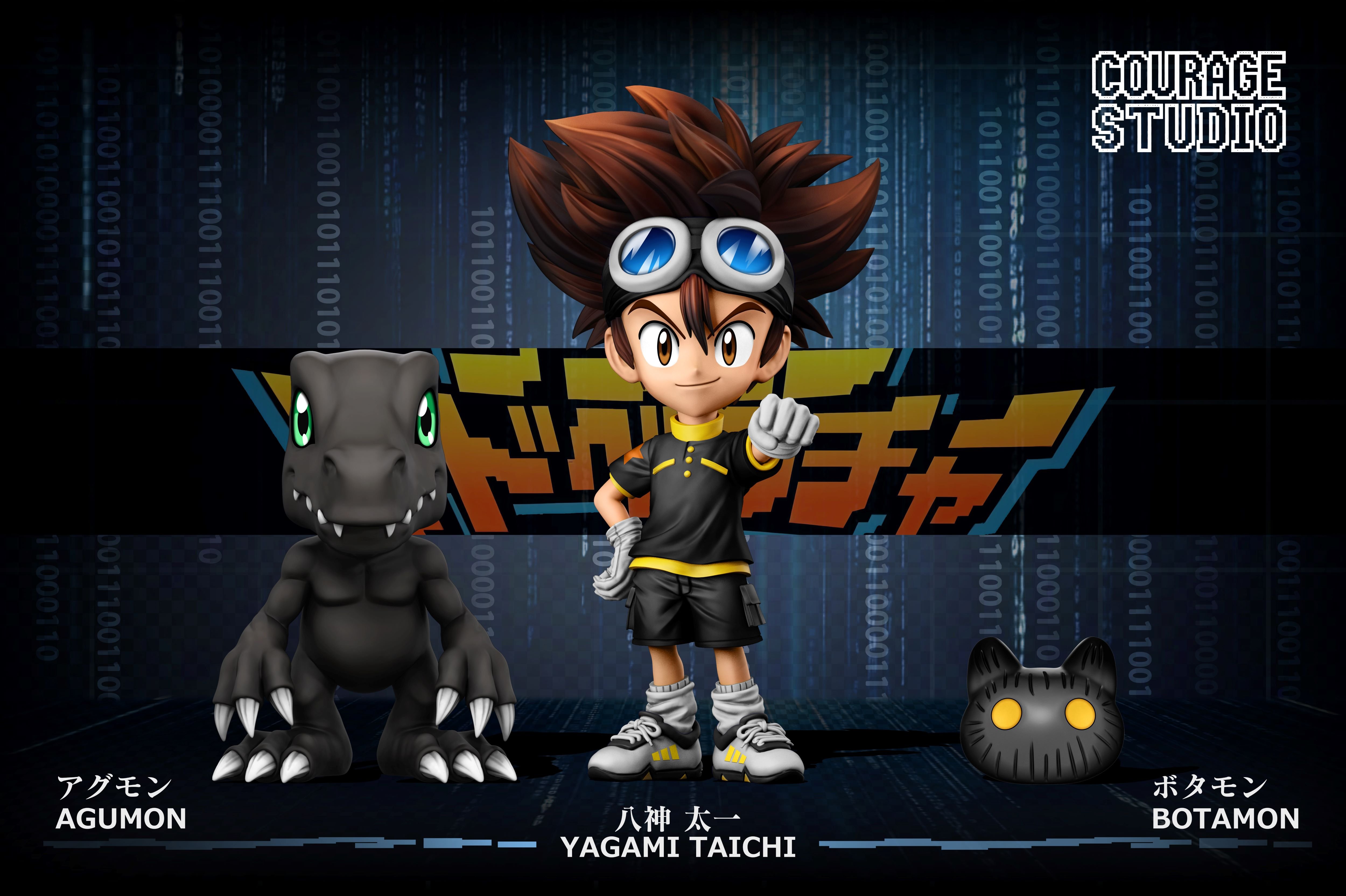 【數碼寶貝】COURAGE Studio－數碼寶貝 第二彈 八神太一＋亞古獸