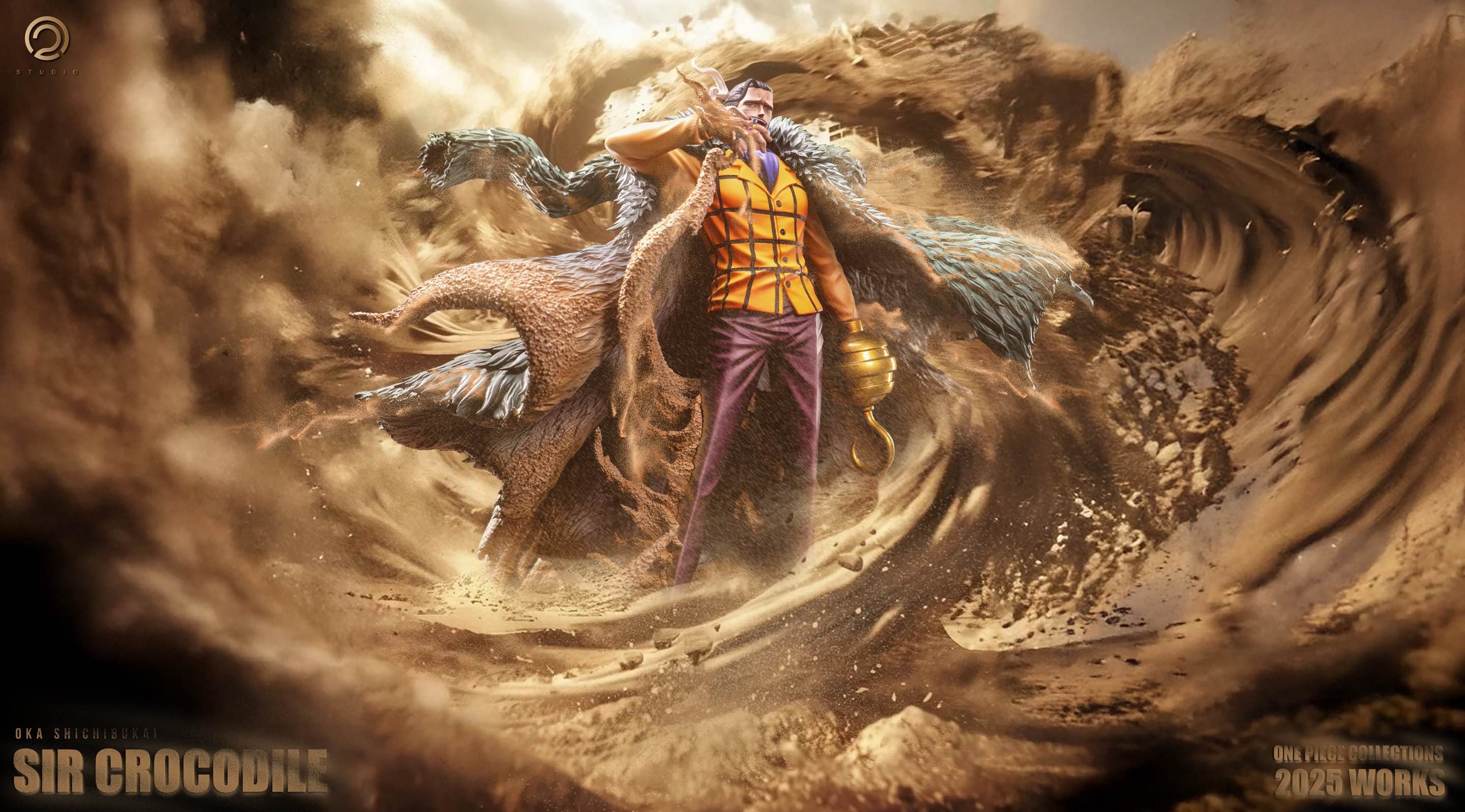 【海賊王】C2 studio-頂上戰爭七武海 第八彈 老沙 克洛克達爾