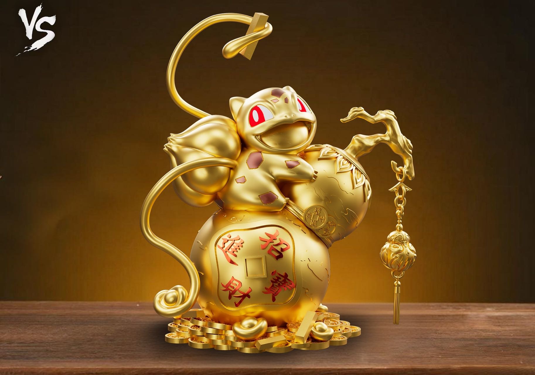 【寶可夢】VS模玩-家居系列 17 福祿招財妙蛙種子