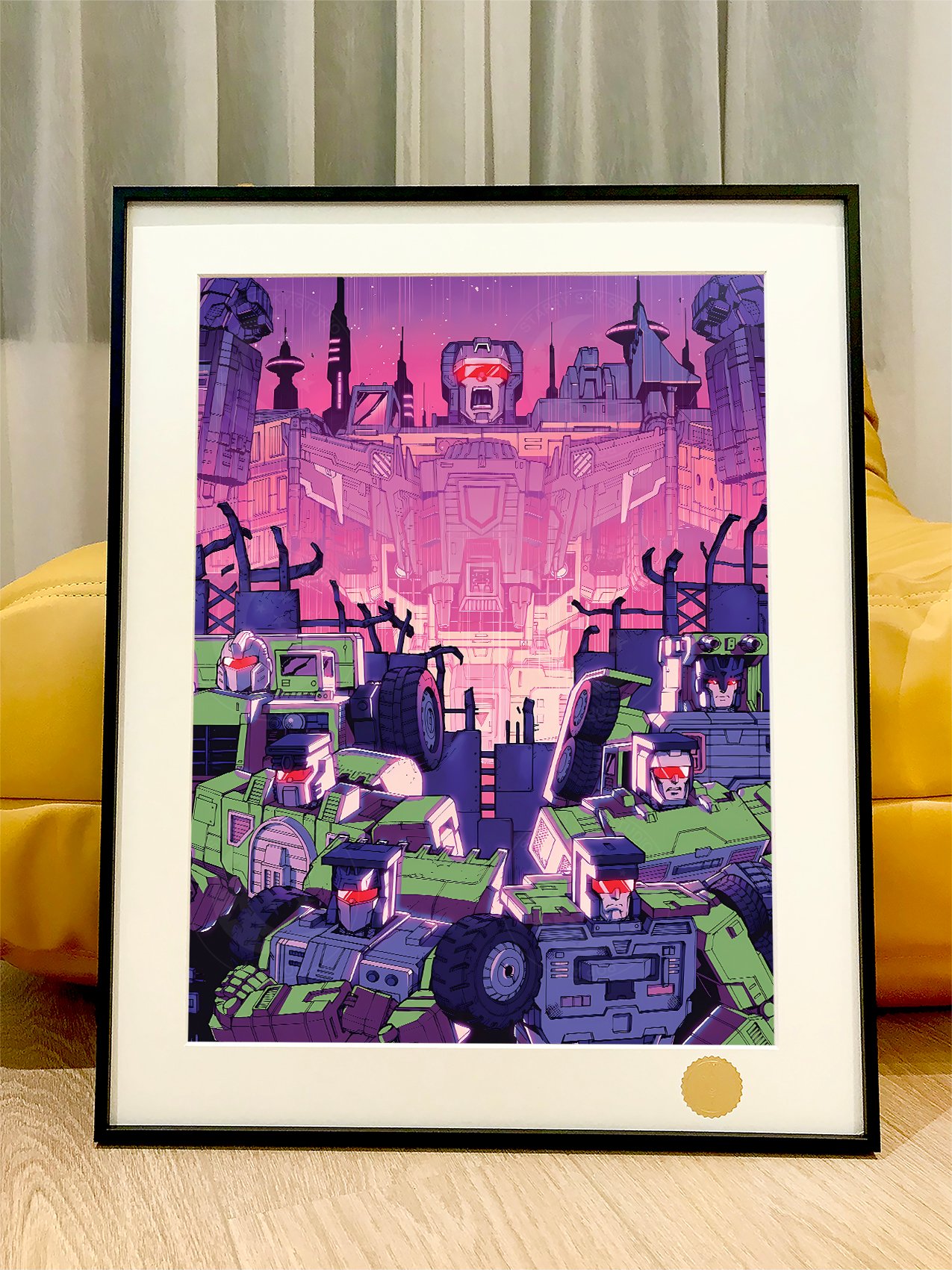 【週邊】星空工作室－變形金剛 大力神 裝飾畫