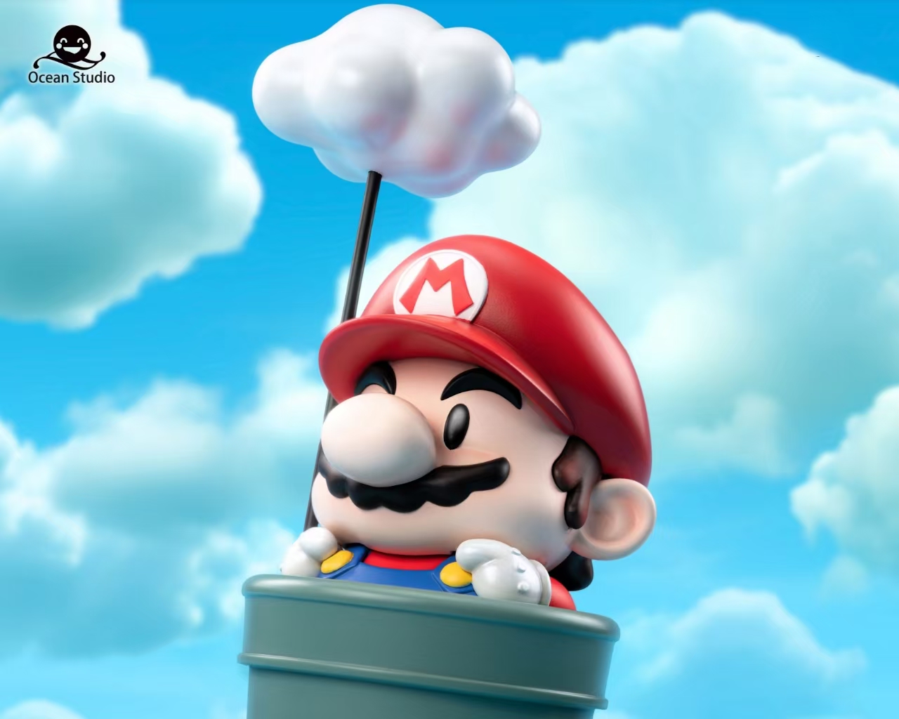 【電玩】Ocean studio-瑪利歐杯子