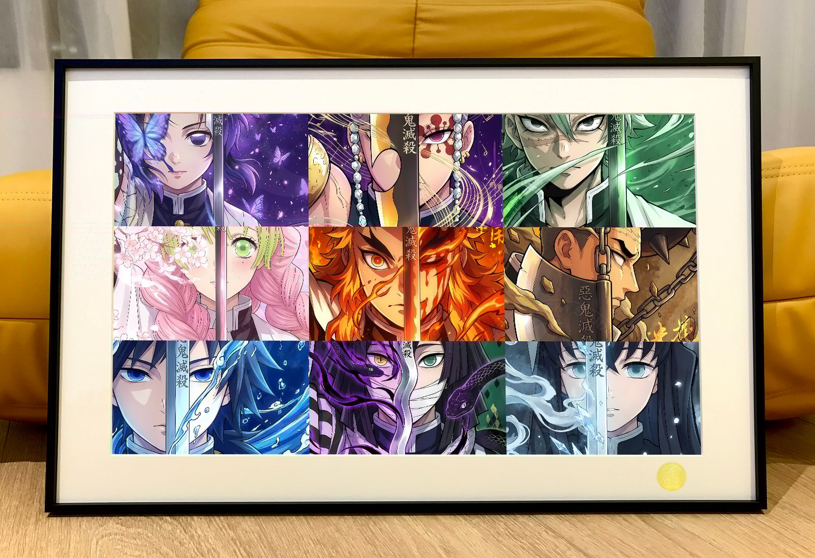 【週邊】星空工作室－鬼滅之刃 九柱之刃 裝飾畫