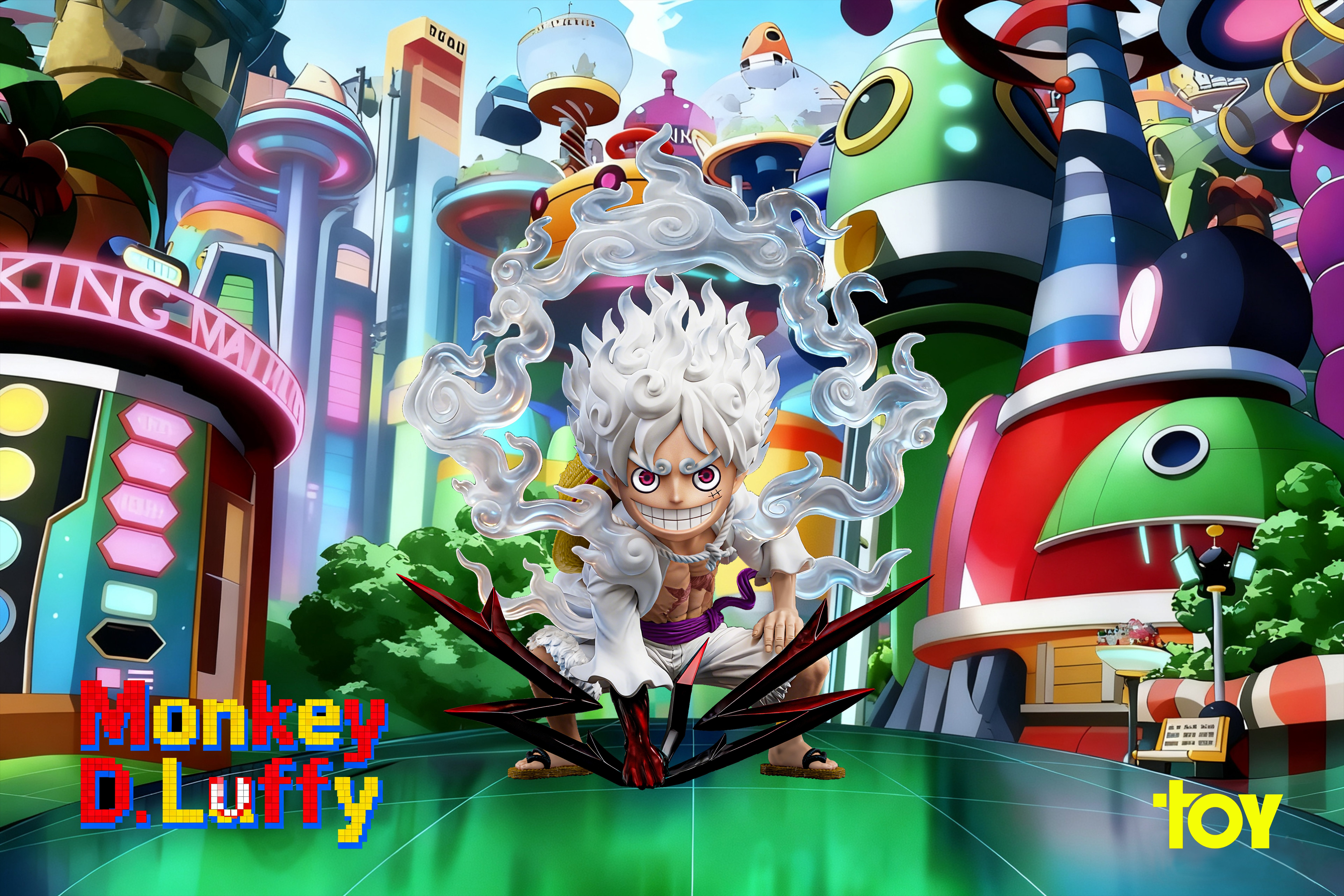 【海賊王】TOY Studio-動漫IP主角共鳴系列 第十五彈 尼卡路飛