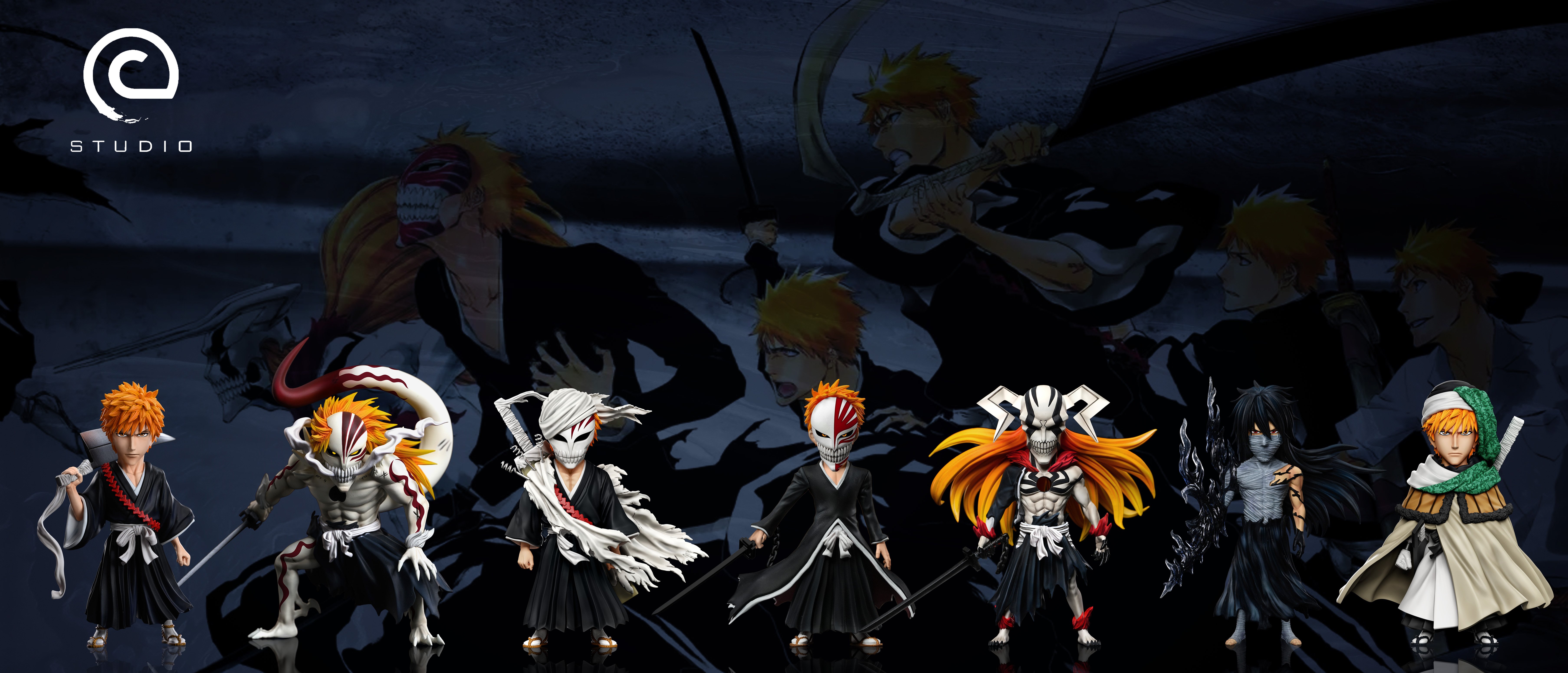 【死神】C-STUDIO-主角團 靈王宮修行一護