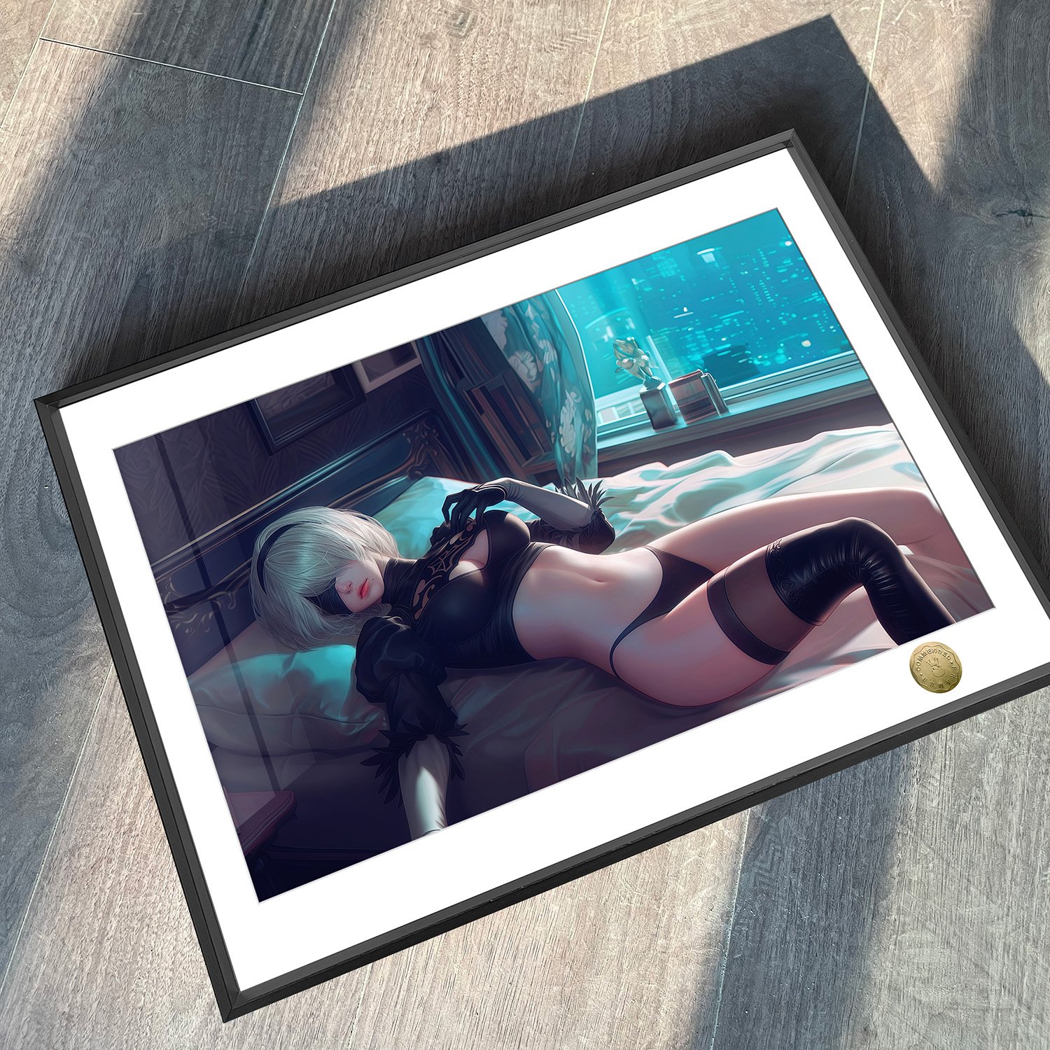 【週邊】皇呱工作室－尼爾：自動人形 2B 裝飾畫