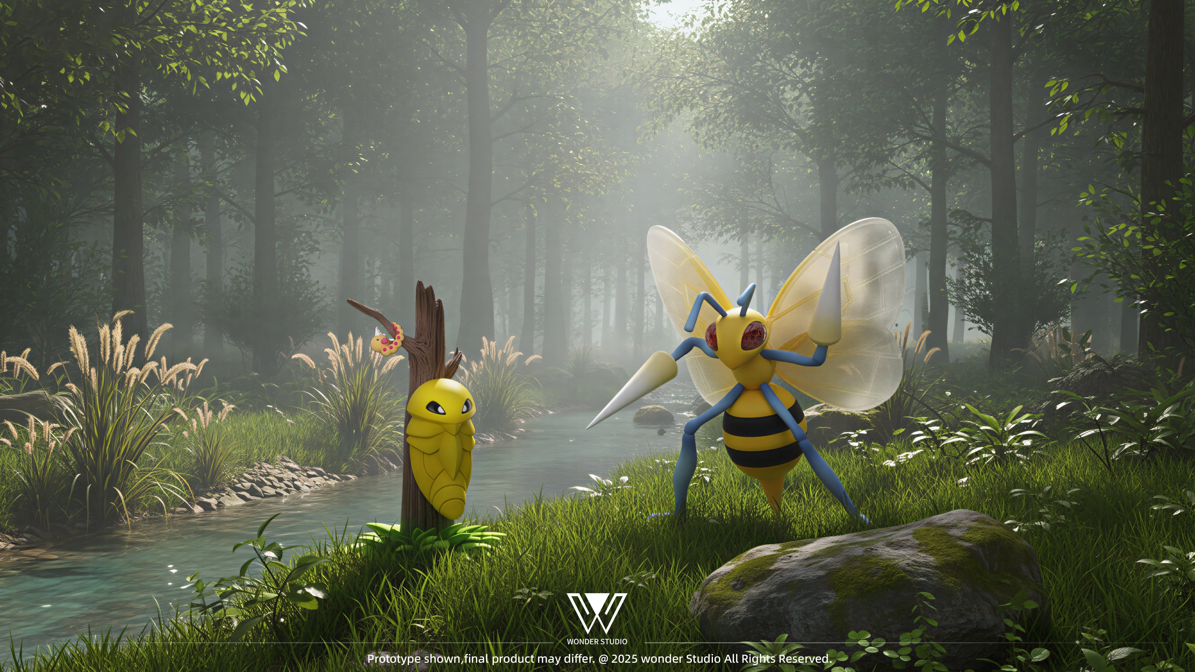 【寶可夢】玩得 Wonder studio－大針蜂進化組＆Mega大針蜂