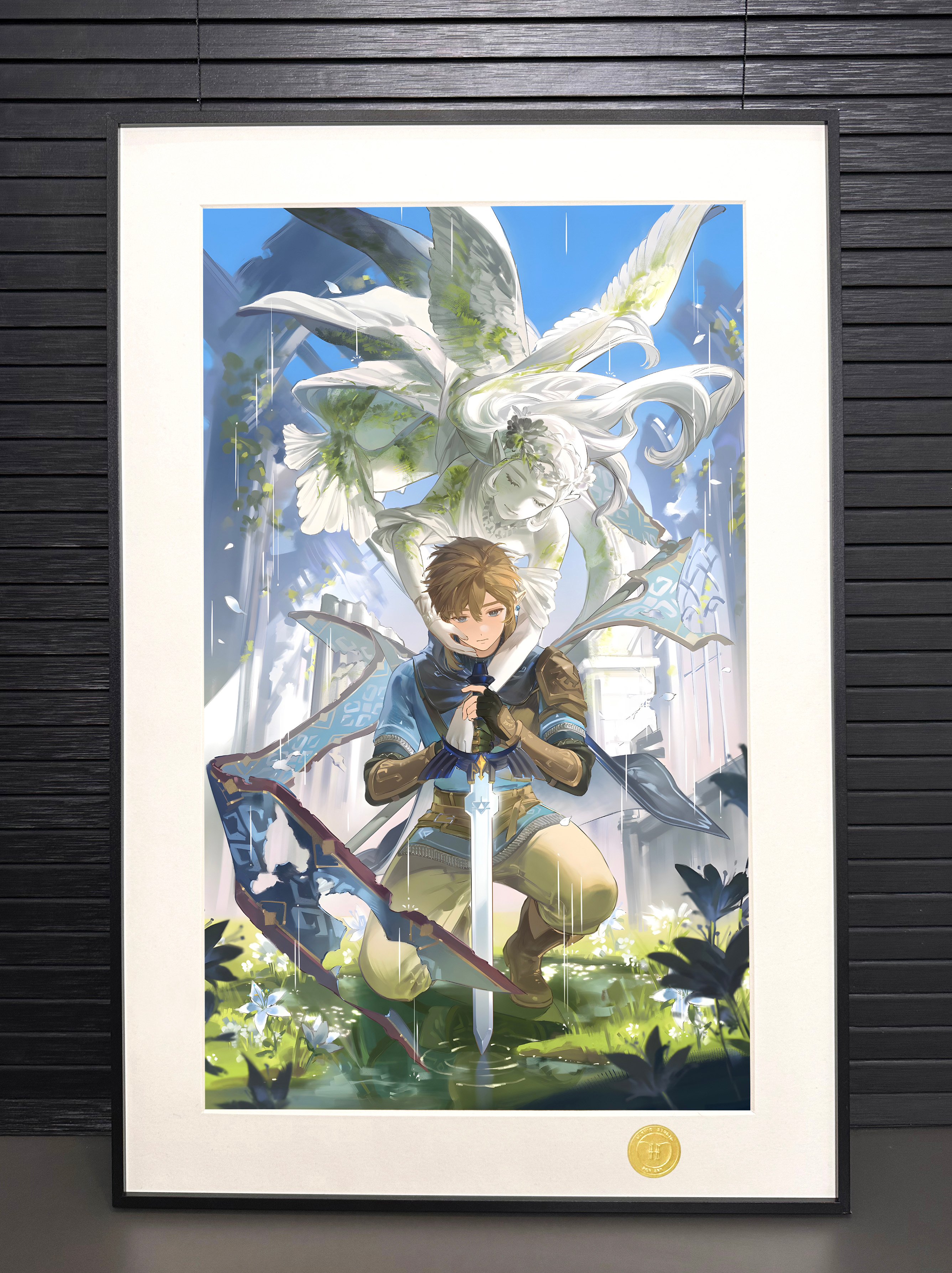 【週邊】H2工作室－薩爾達傳說 林克 裝飾畫