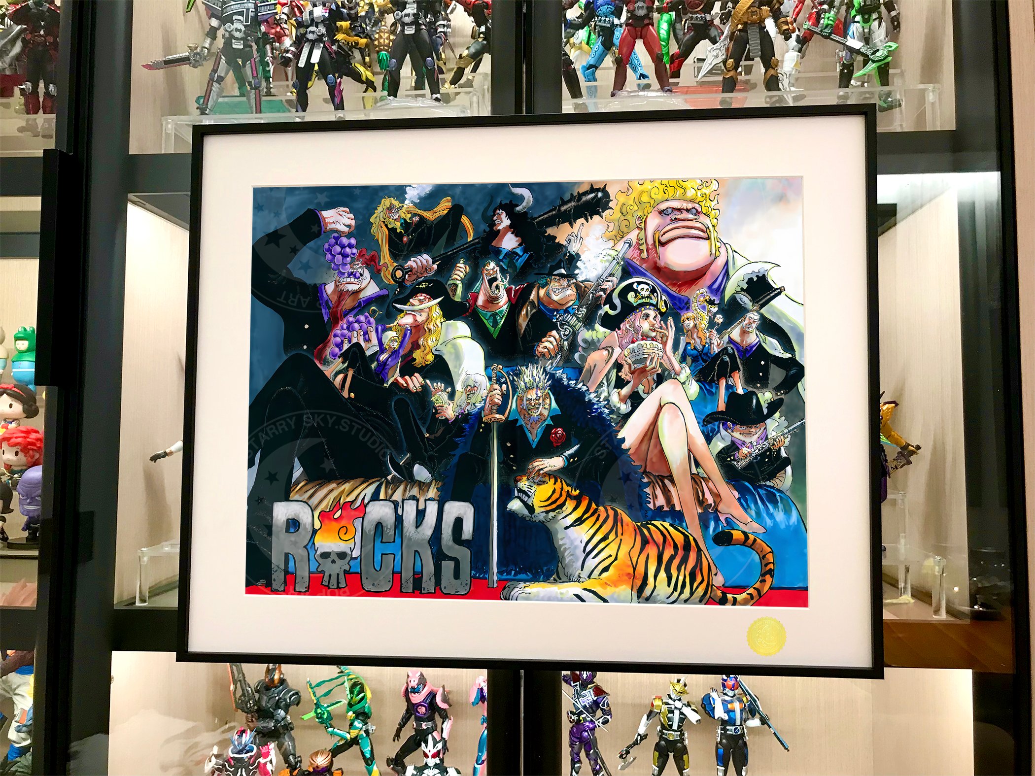 【週邊】星空工作室－洛克斯海賊團 神之谷大戰 裝飾畫