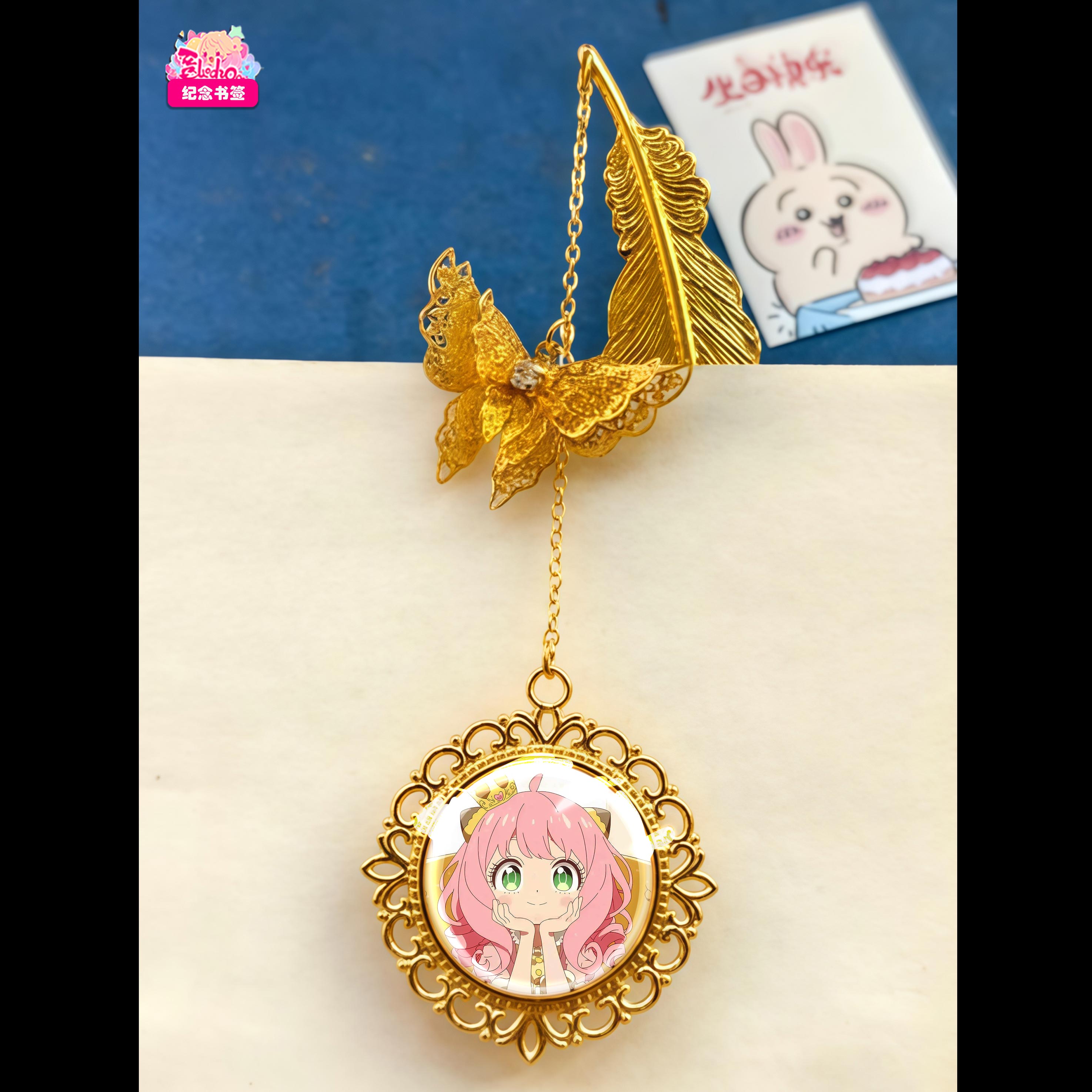 【週邊】阿喵畫社－SPY×FAMILY 小皇帝阿妮亞 招財書籤