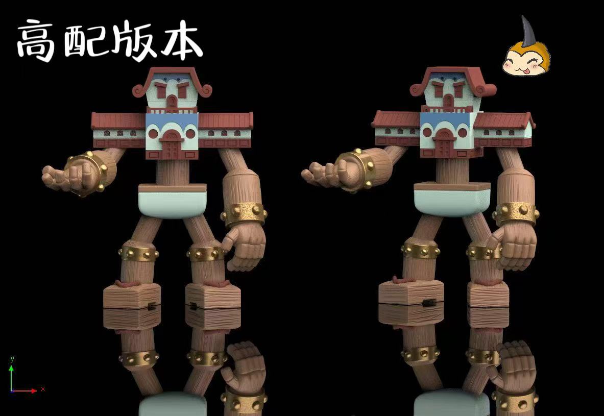 【數碼寶貝】獨角獸-巨物系列 木偶獸房子