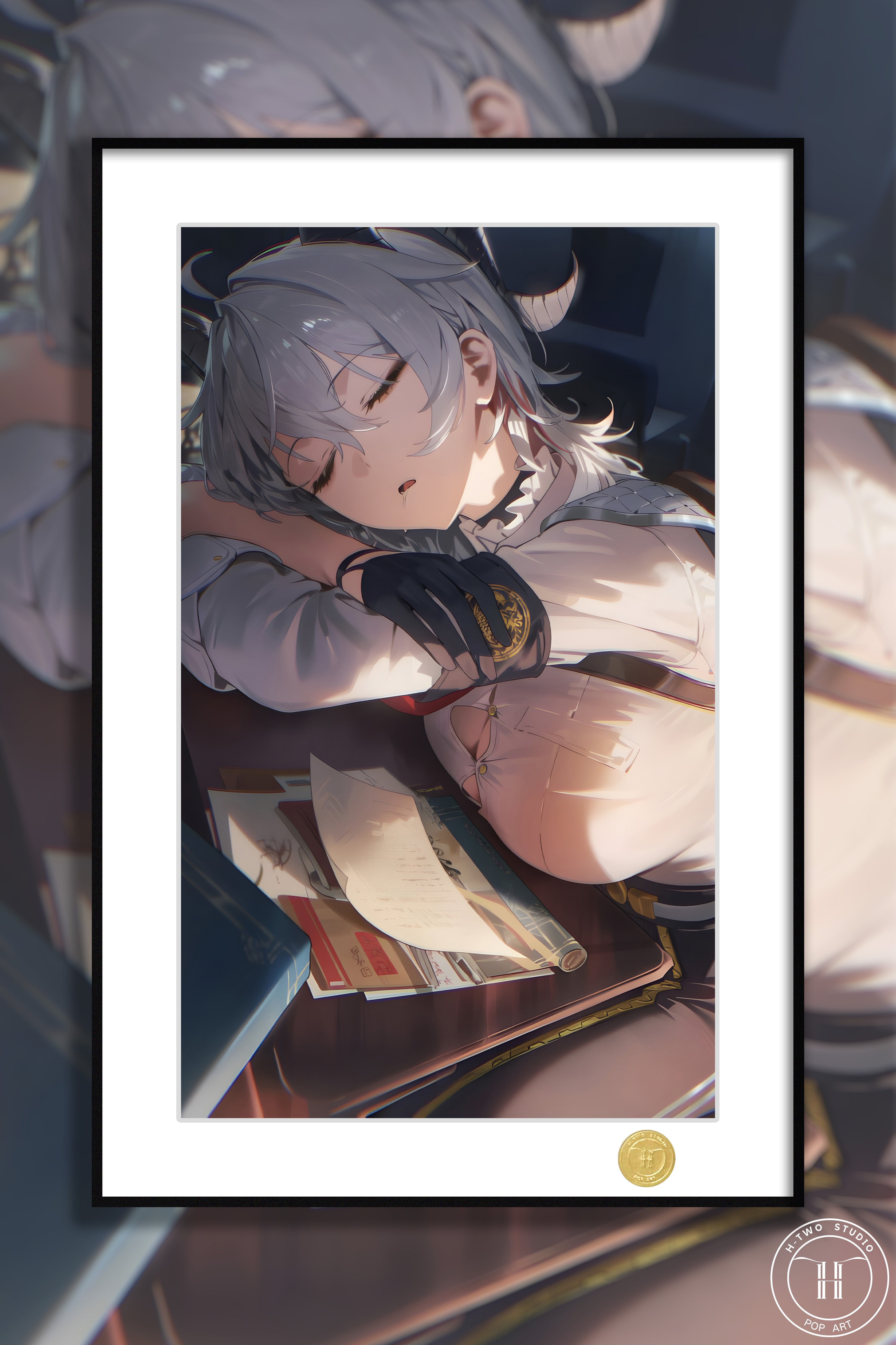 【週邊】H2工作室－鳴潮 瞌睡讚妮 裝飾畫