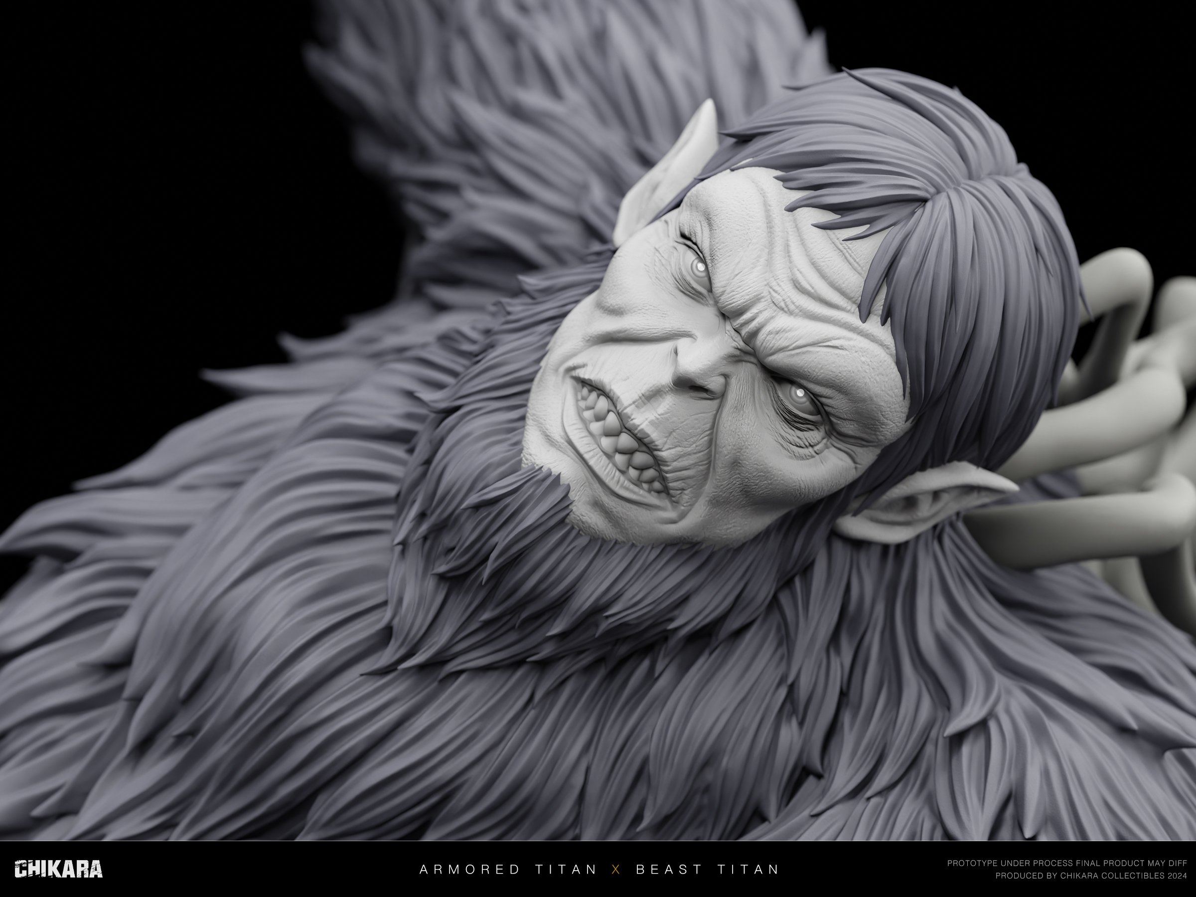 【進擊的巨人】CHIKARA STUDIO-天地之戰-衝擊（獸巨VS鎧巨）