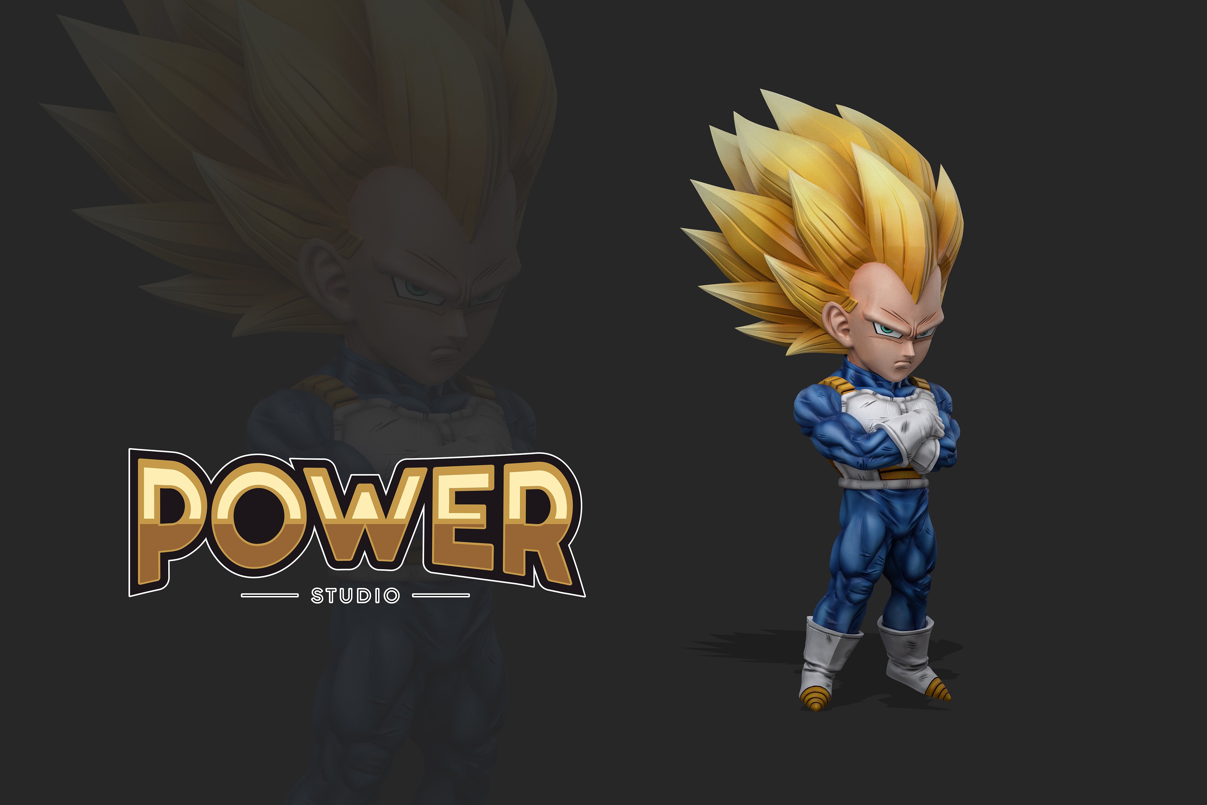 【七龍珠】Power studio-七龍珠 超三貝吉塔