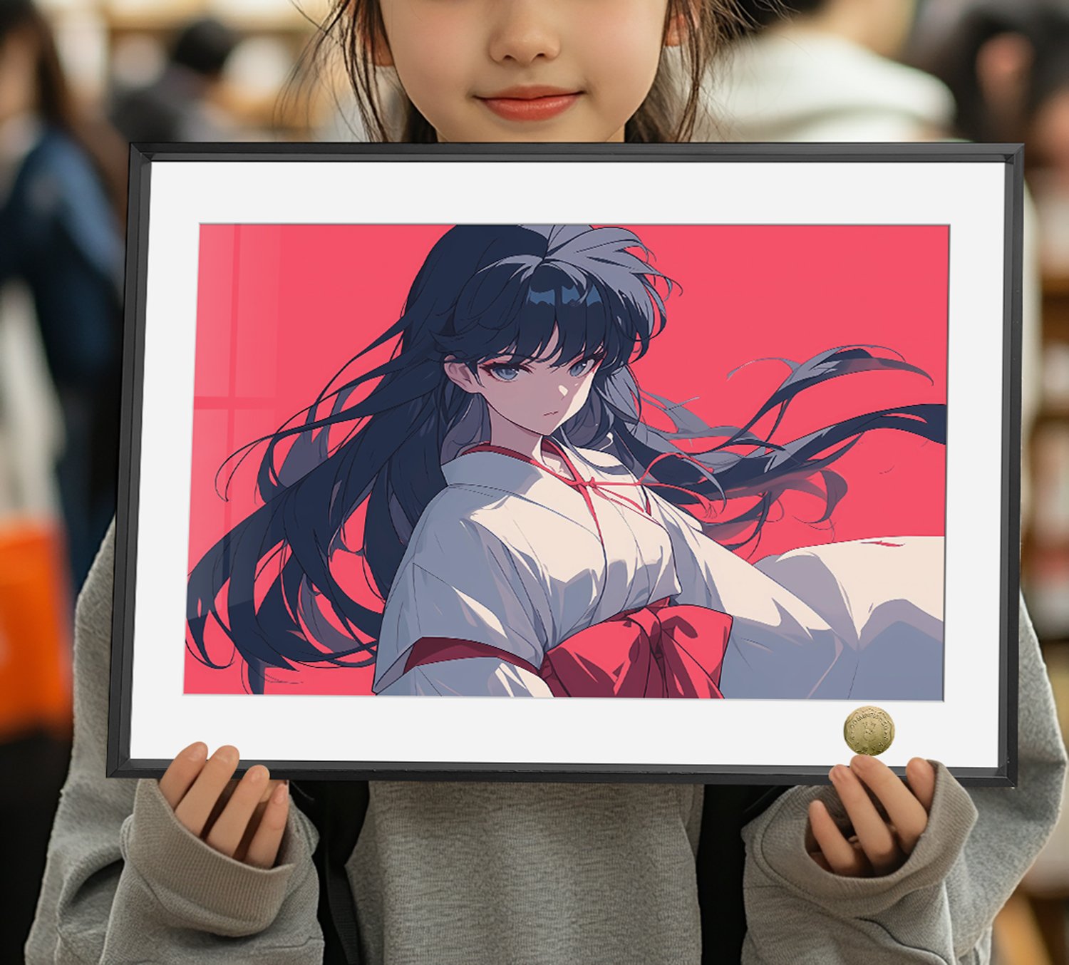 【週邊】皇呱工作室－巫女桔梗 裝飾畫