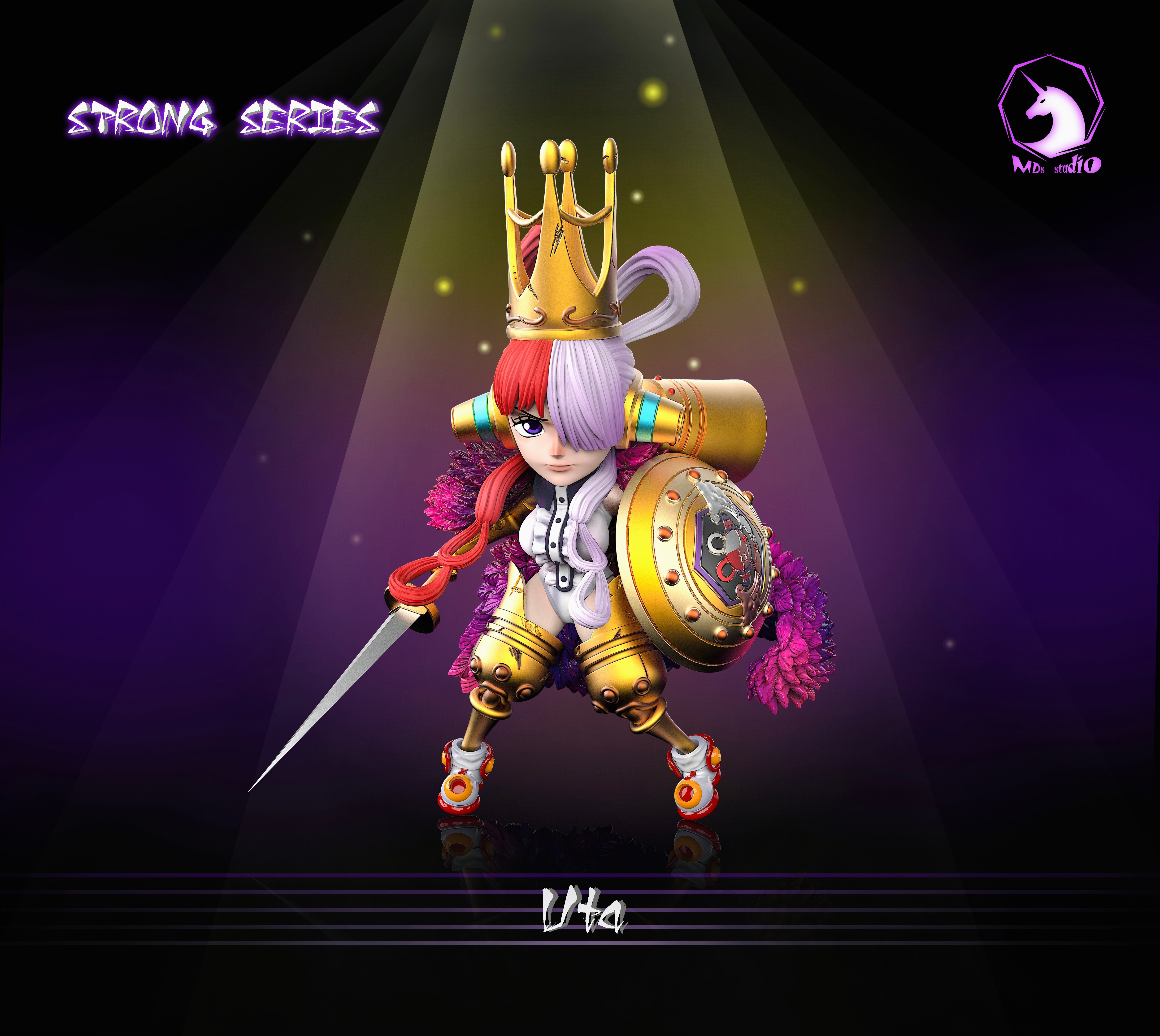 【海賊王】MDS Studio-強者系列 劇場版BOSS 004 烏塔