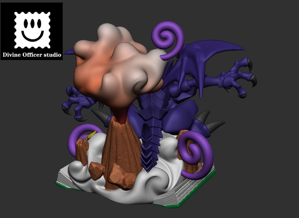 【遊戲王】神官工作室-卡通真紅眼黑龍