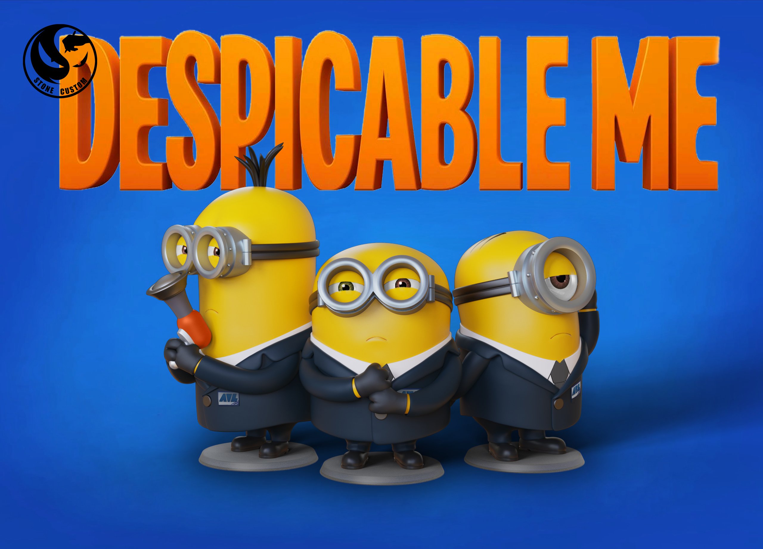 【小小兵】ST定制-神偷奶爸 小小兵 特務三人組