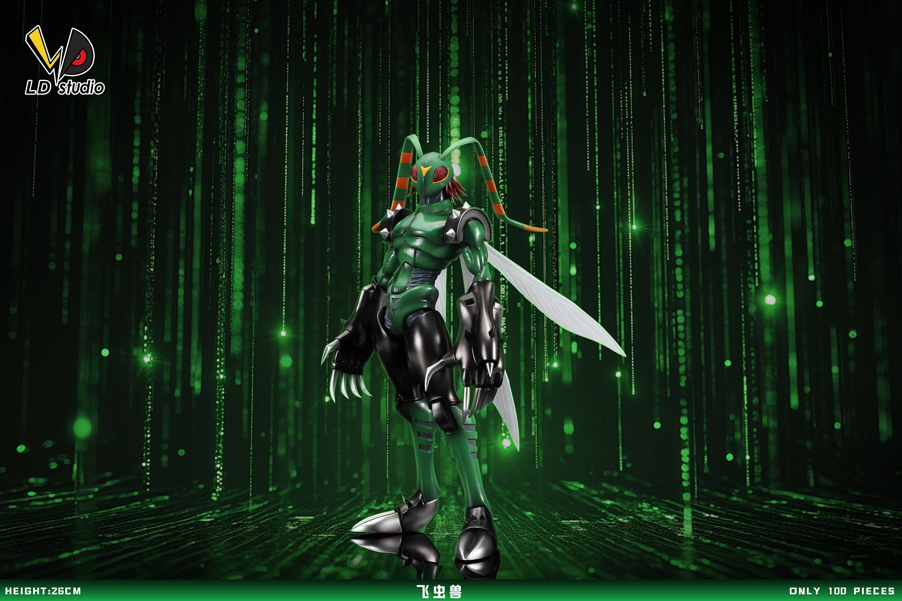 【數碼寶貝】老丁工作室-數碼寶貝 02共鳴 第九彈 飛蟲獸