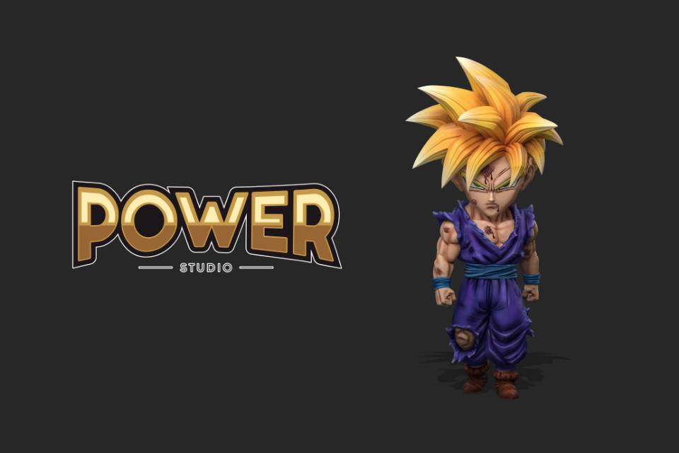【七龍珠】Power studio-七龍珠 人造人篇 悟飯