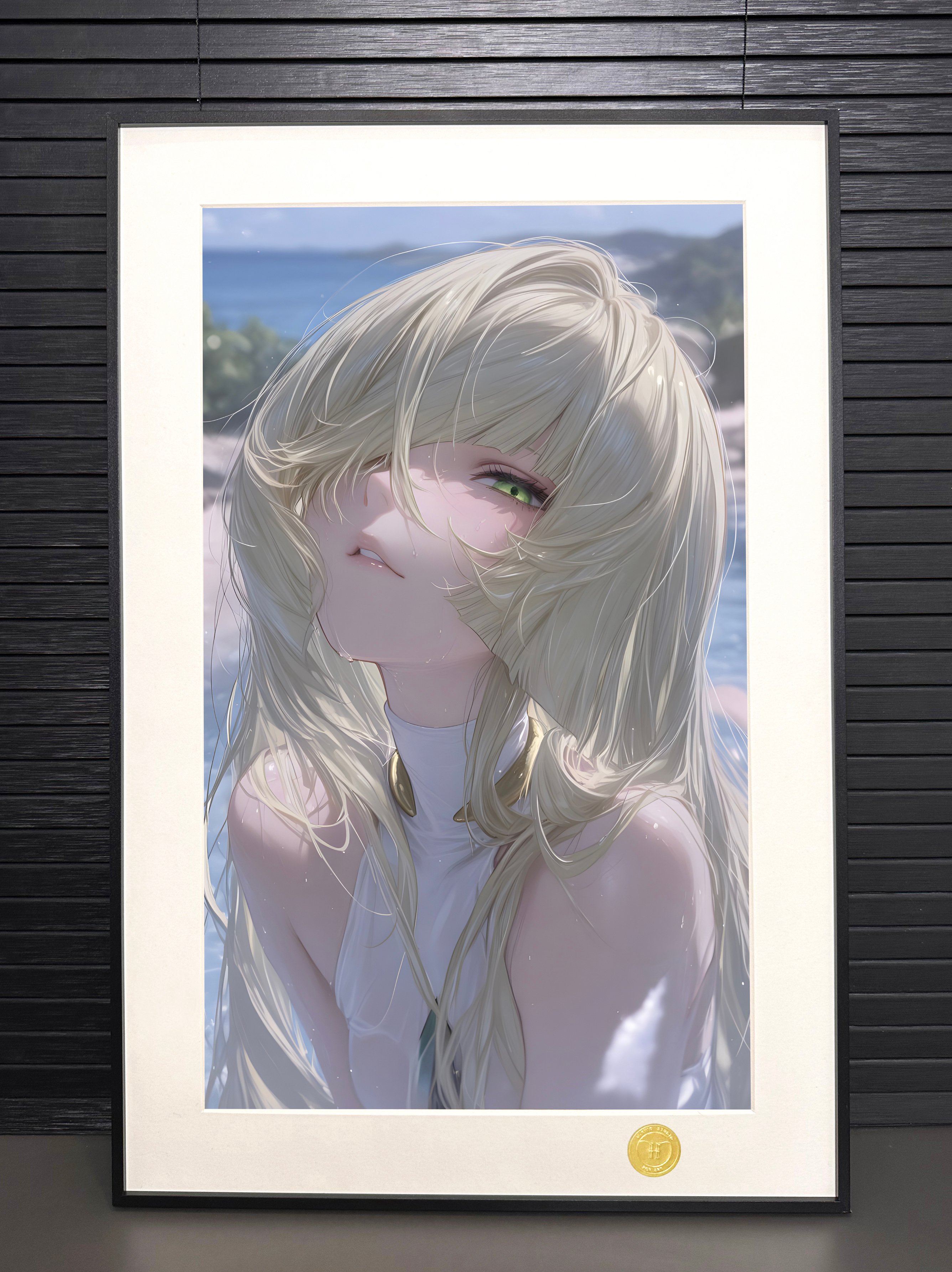 【週邊】H2工作室－寶可夢 露莎米奈 裝飾畫