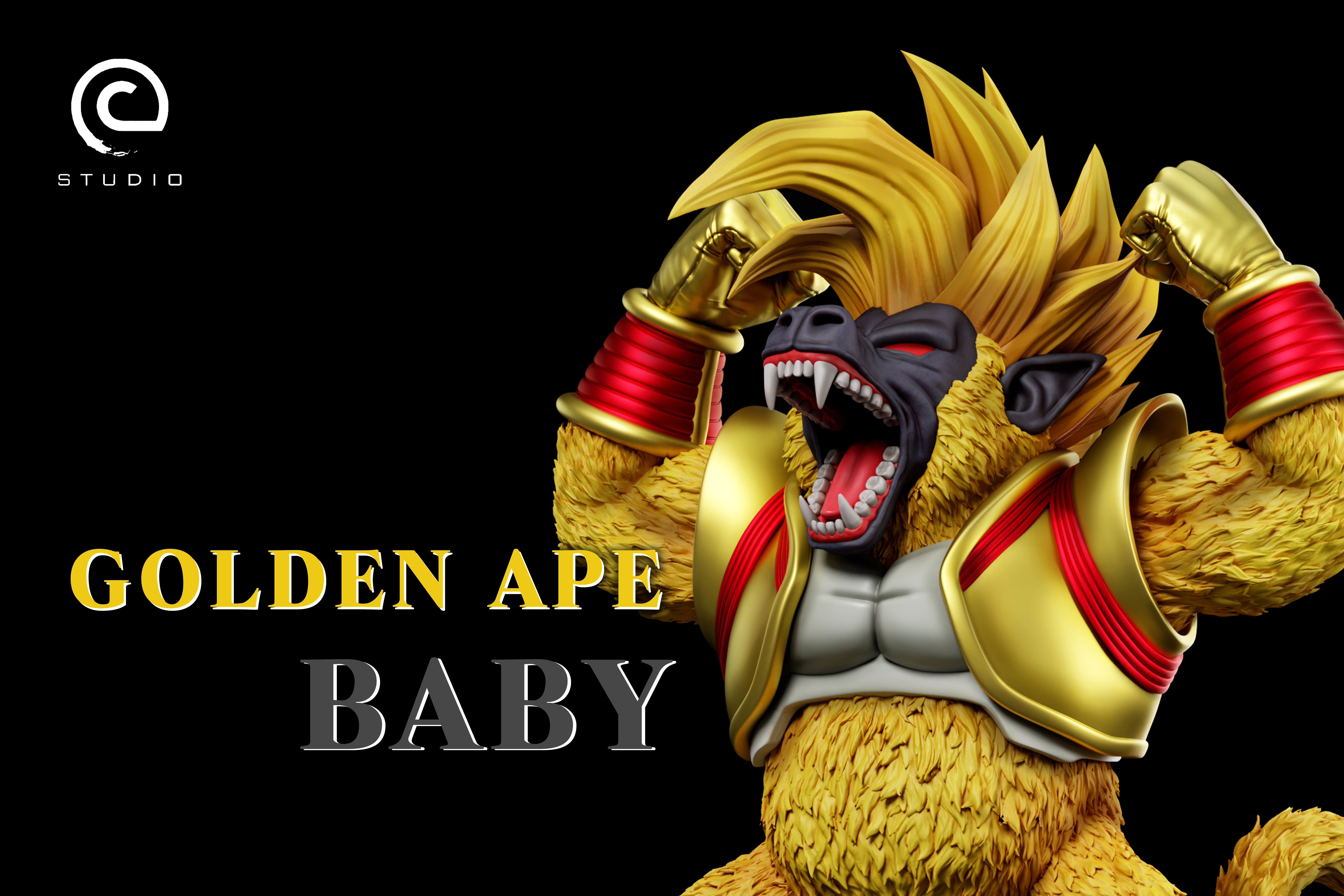 【七龍珠】C-STUDIO-GT篇巨猿貝比