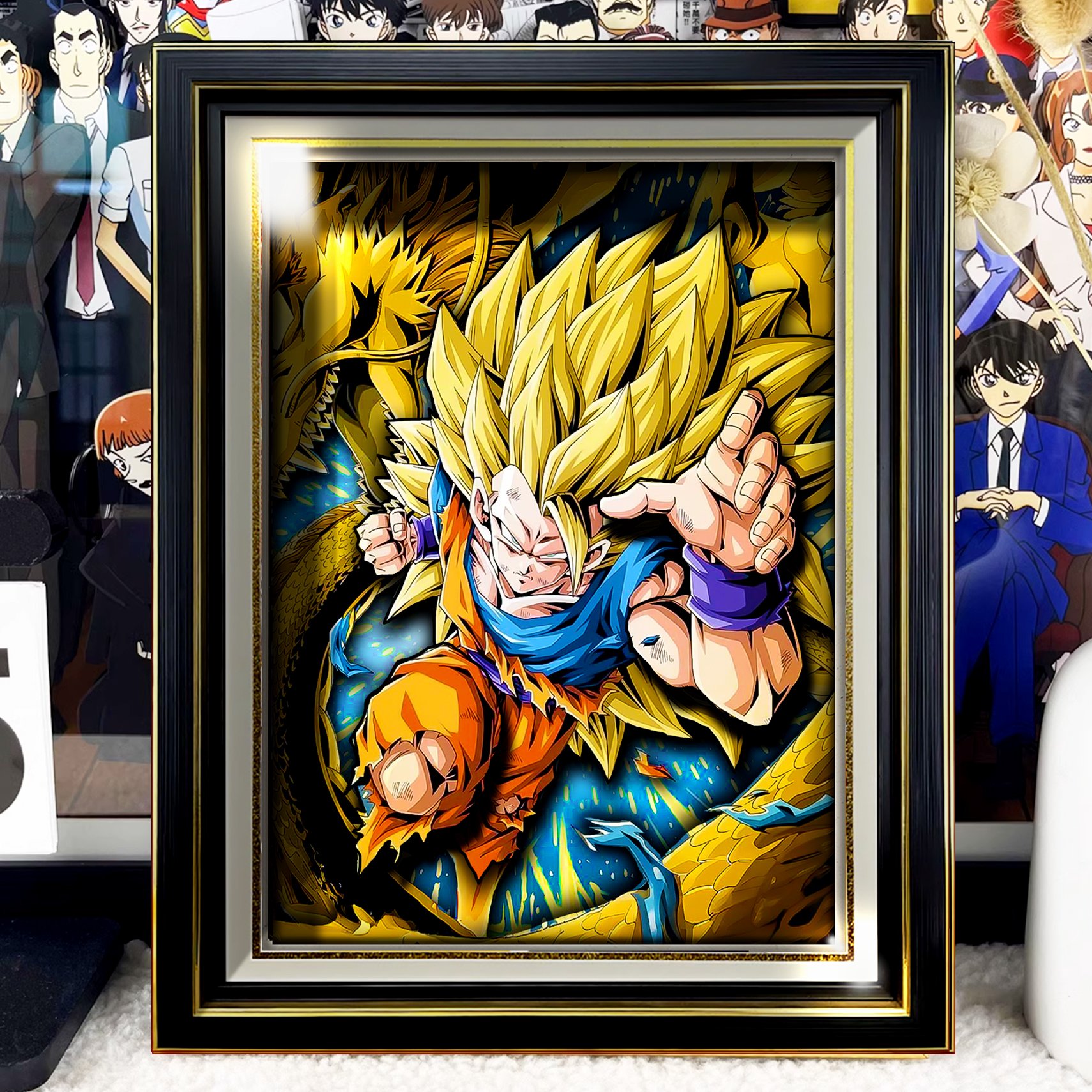 【週邊】阿喵畫社-超3孫悟空立體畫