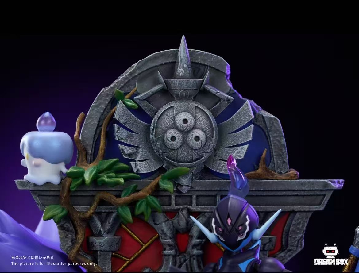 【寶可夢】DreamBox夢幻盒-精靈系列 第一彈 幽靈系場景 蒼炎刃鬼殘破王座