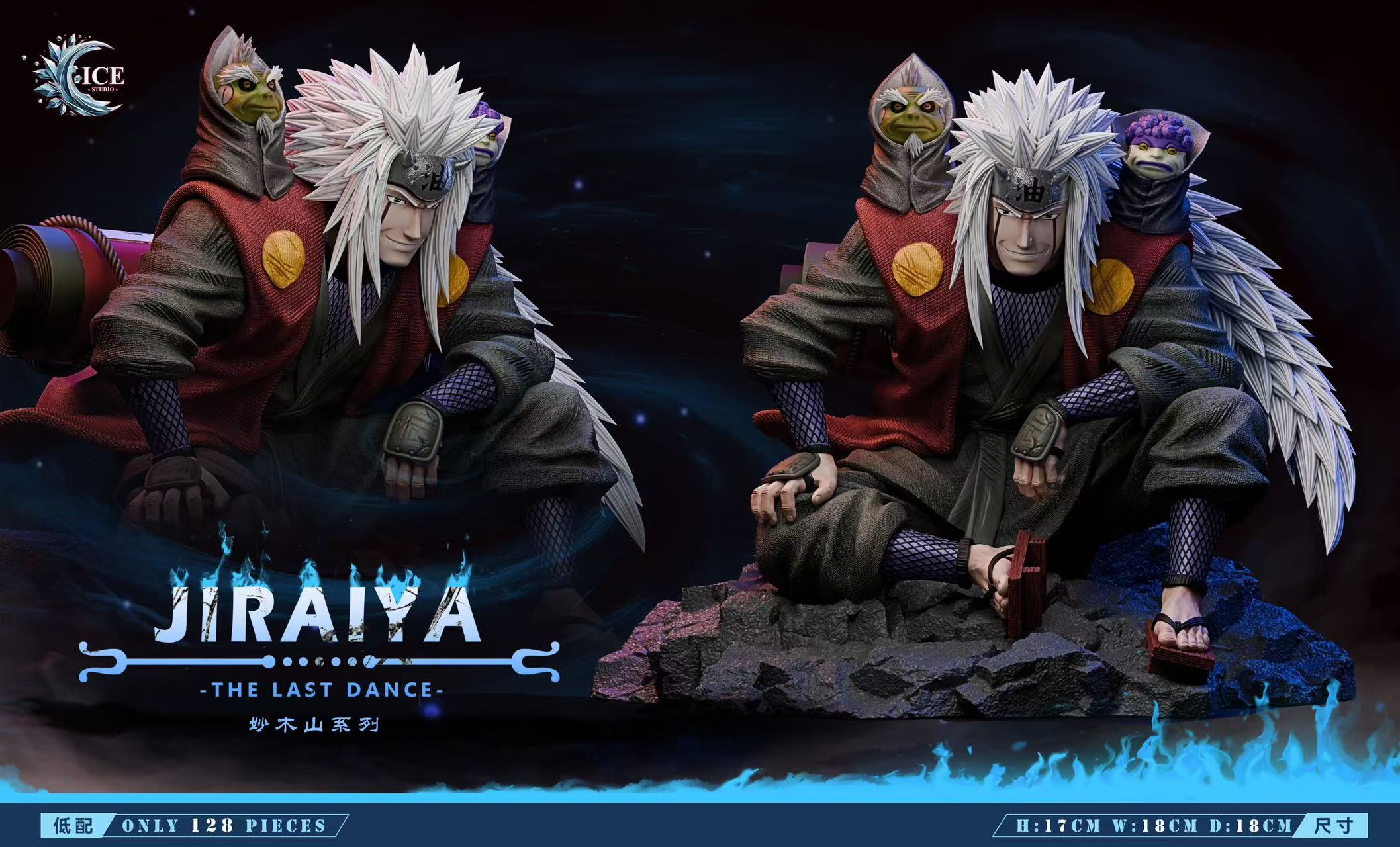 【火影忍者】ICE Studio冰屋-妙木山系列 第一彈 自來也&蛤蟆健 最後一舞