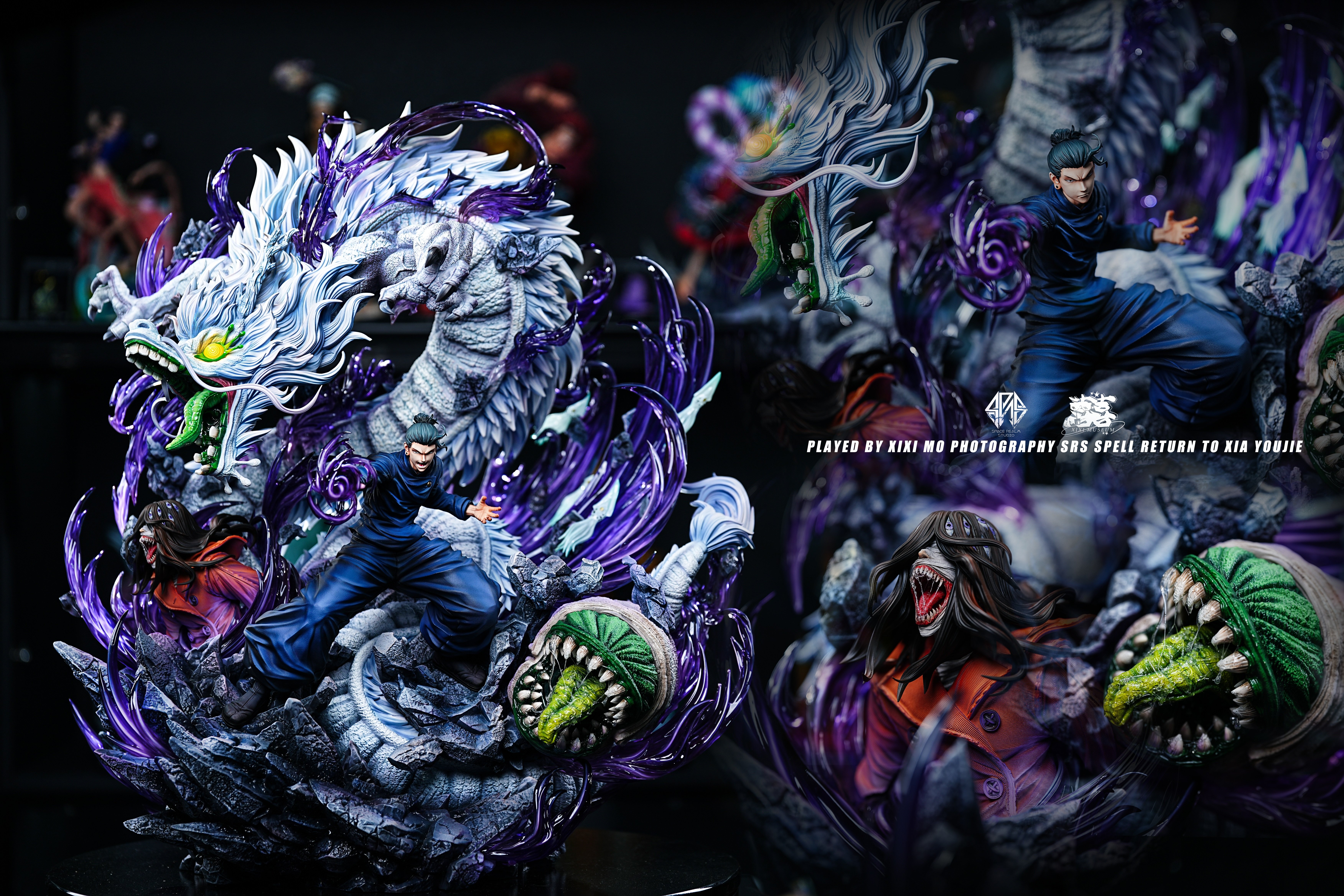 【咒術迴戰】Space Realm Studio-咒術收藏級雕像 四大特級咒術師之一 夏油傑