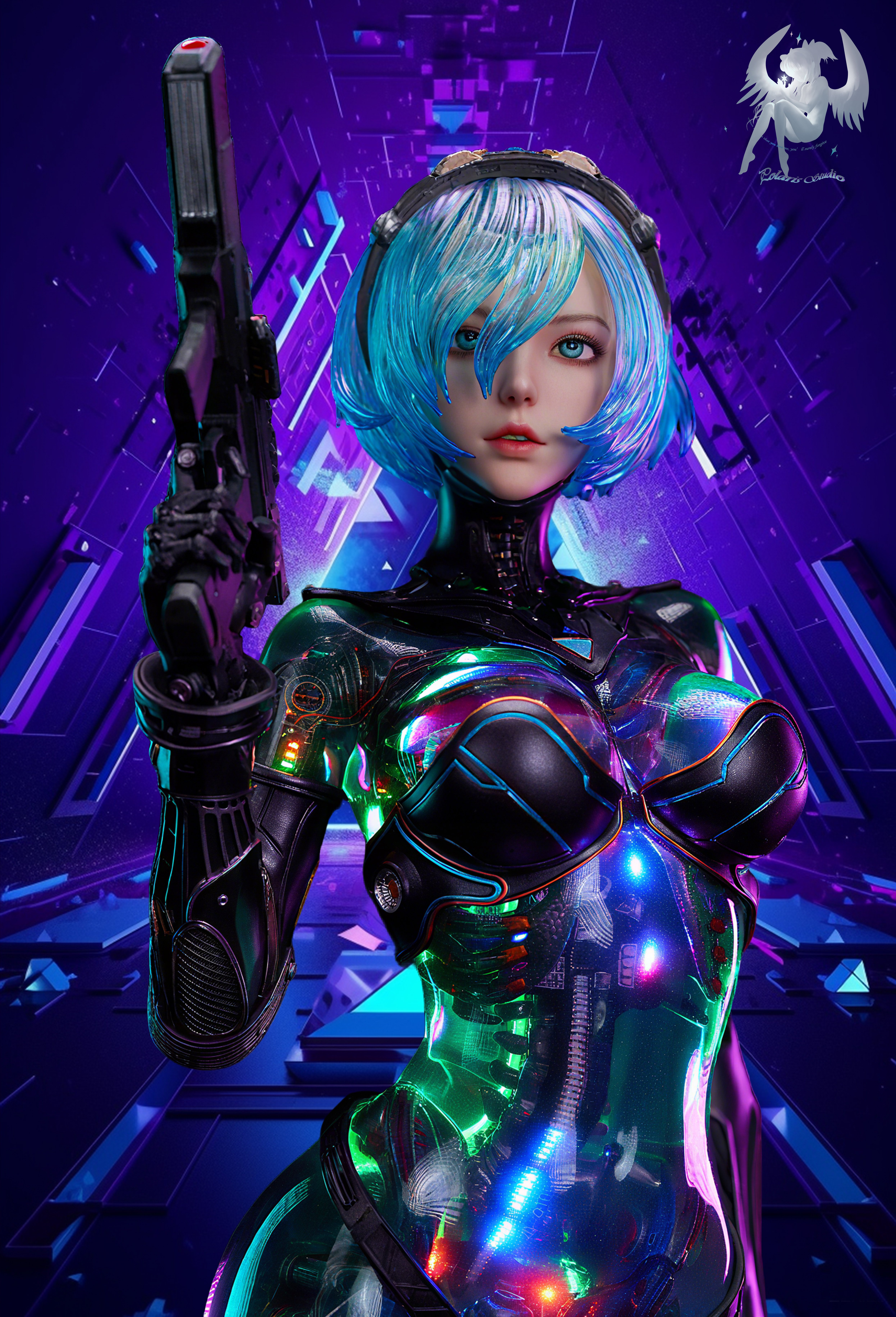 【正版授權】北極星工作室-賽博世界啟示錄 機械姬系列 凌