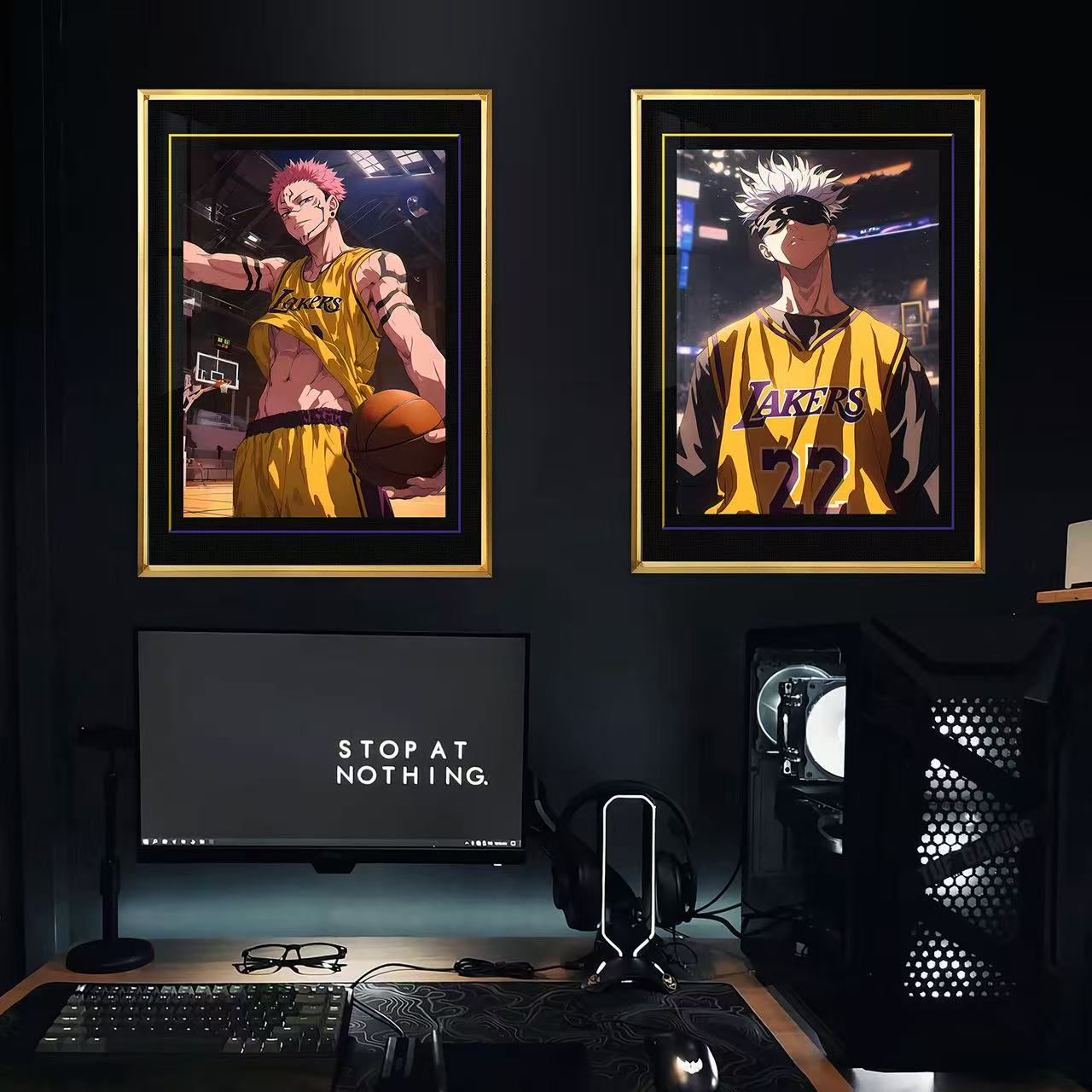 【週邊】千鳥社-五條悟兩面宿傩湖人隊咒術迴戰NBA午睡毯地毯裝潢畫