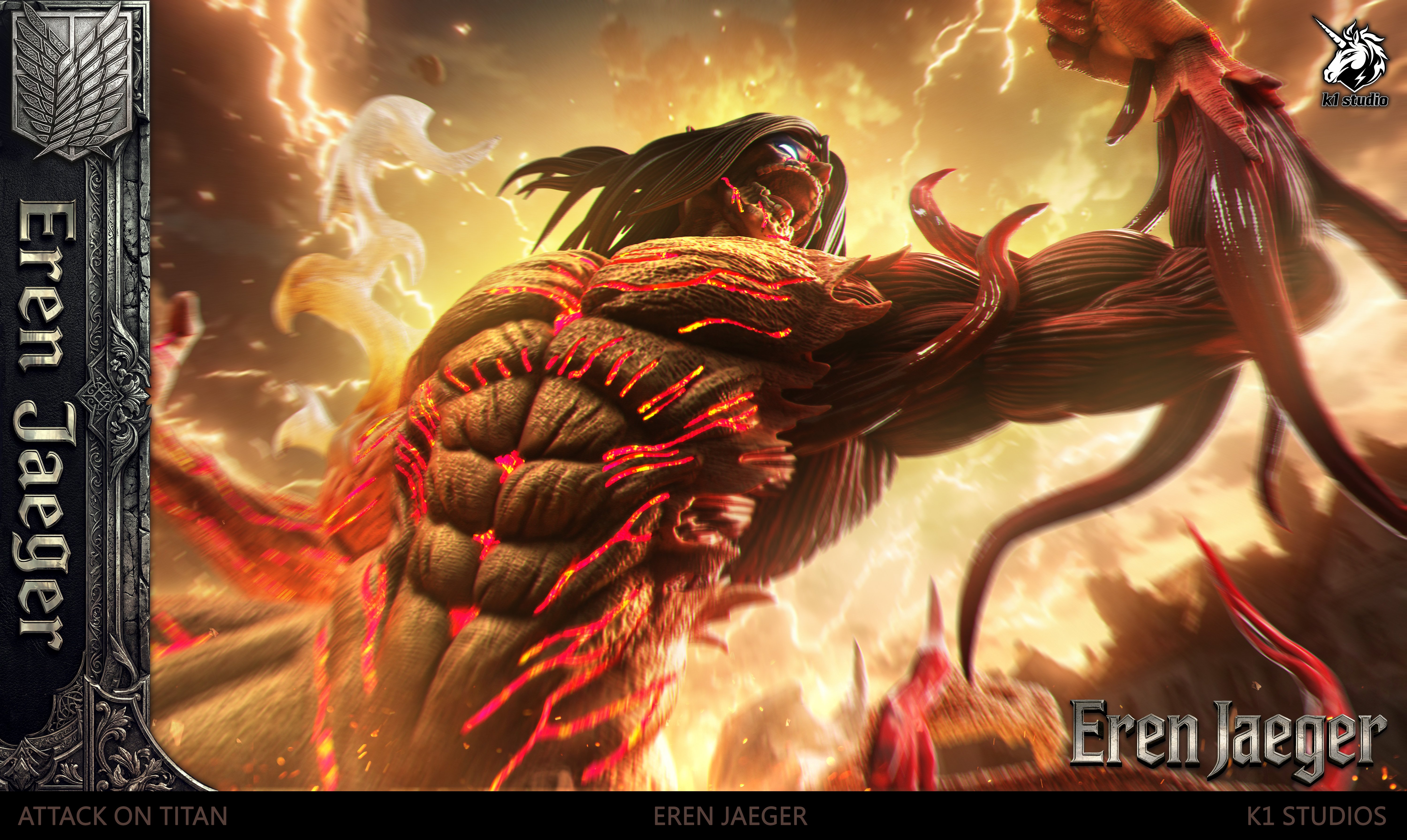 【進擊的巨人】K1 STUDIOS－咆哮艾倫