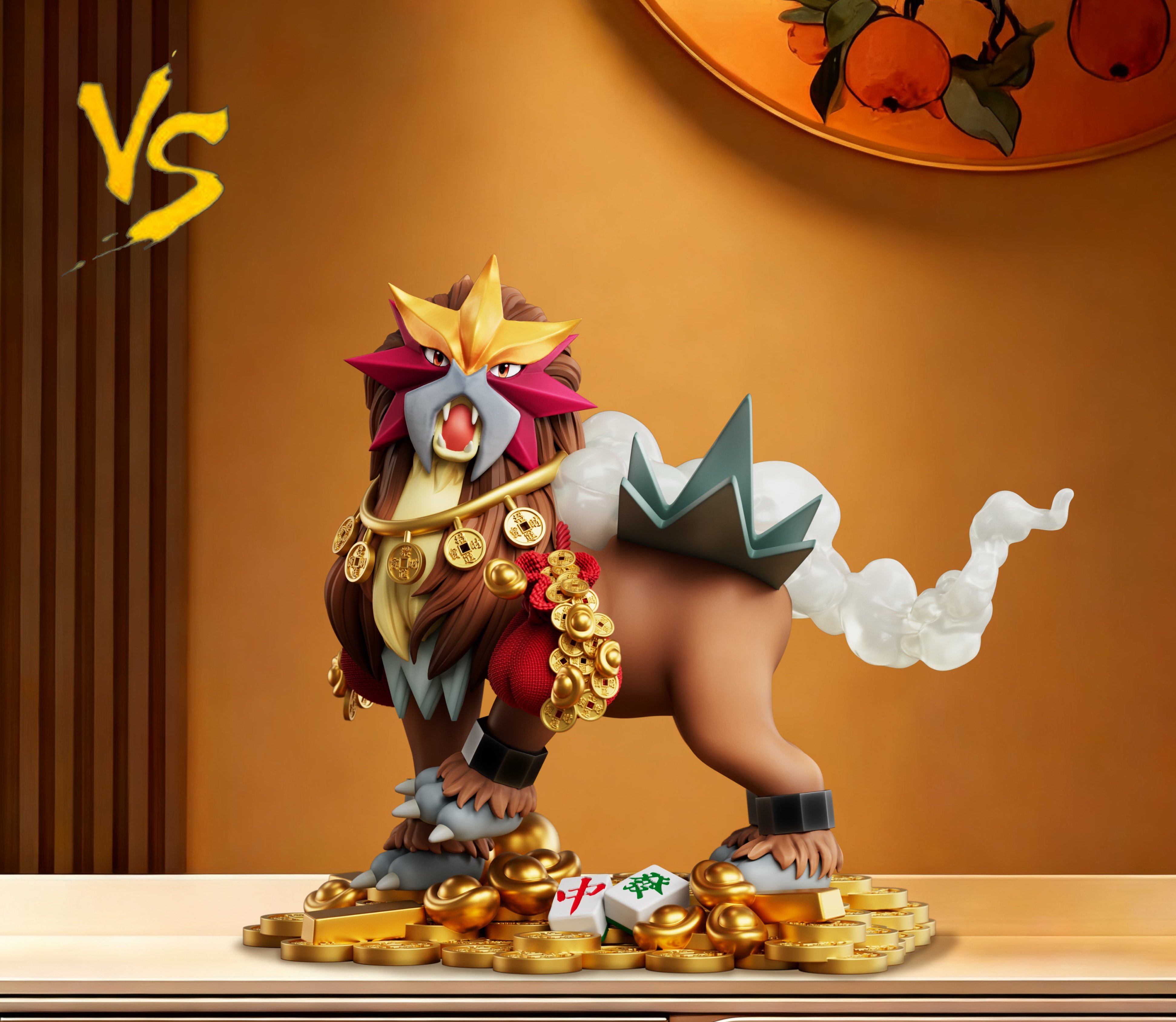 【寶可夢】VS模玩-家居系列 19 招財炎帝