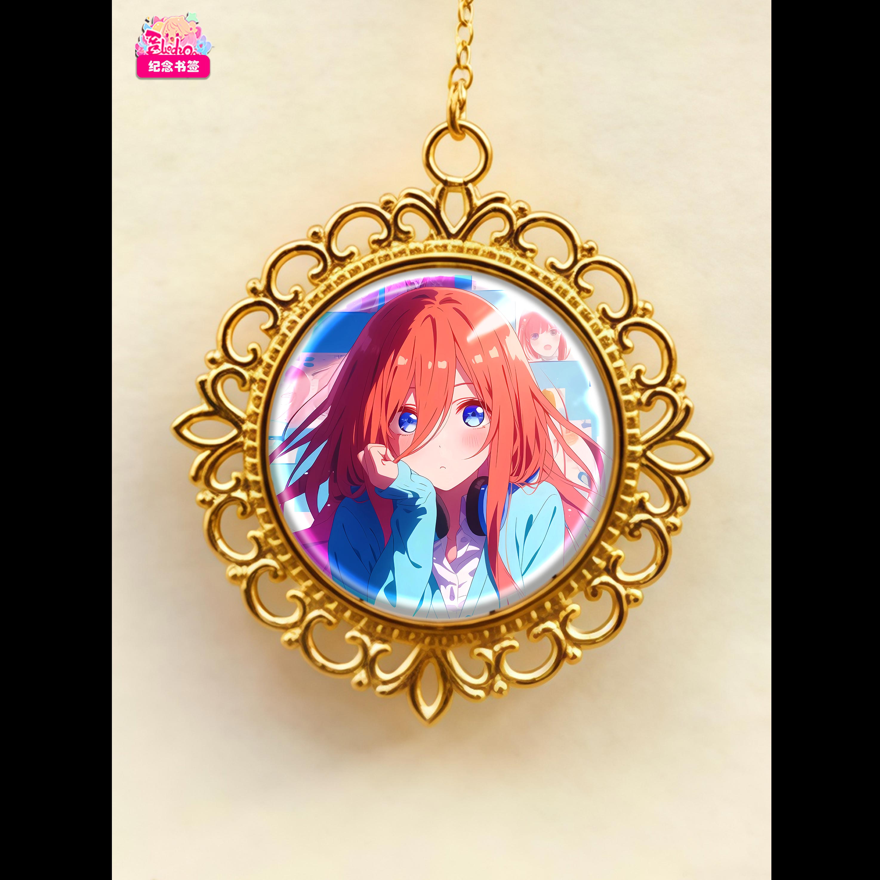 【週邊】阿喵畫社－五等分的花嫁 中野三玖招財書簽