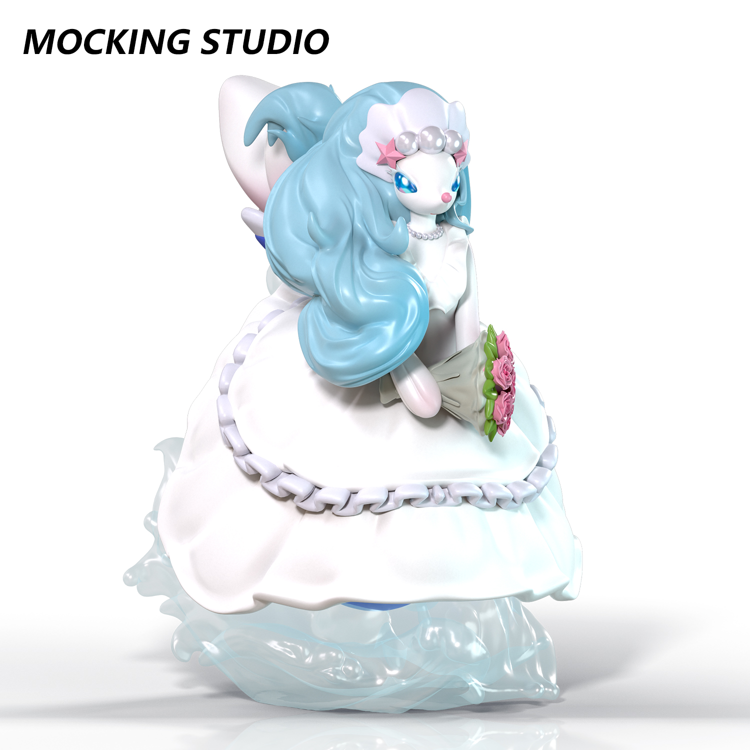 【寶可夢】主意玩家-花嫁系列 婚紗西施海壬