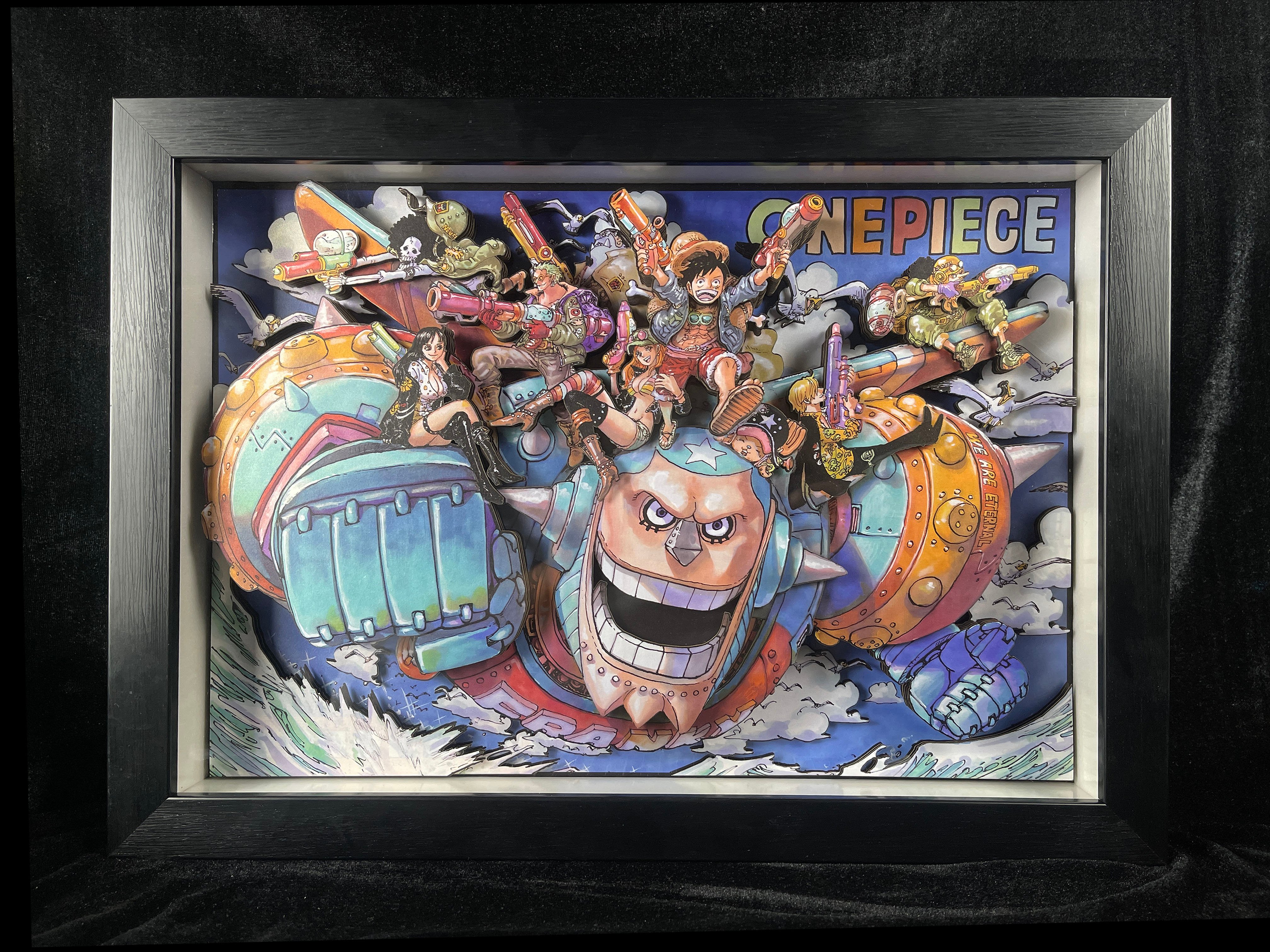 【週邊】KK工作室-ONEPIECE We Are Eternal 立體裝飾畫