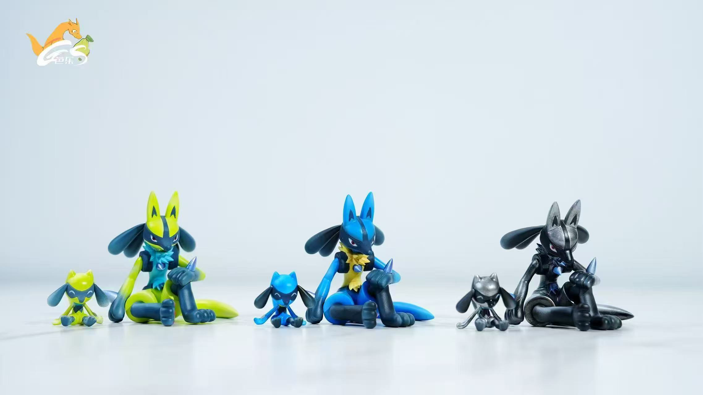 【寶可夢】芭樂工作室－圖鑑系列 第二彈 路卡利歐進化組