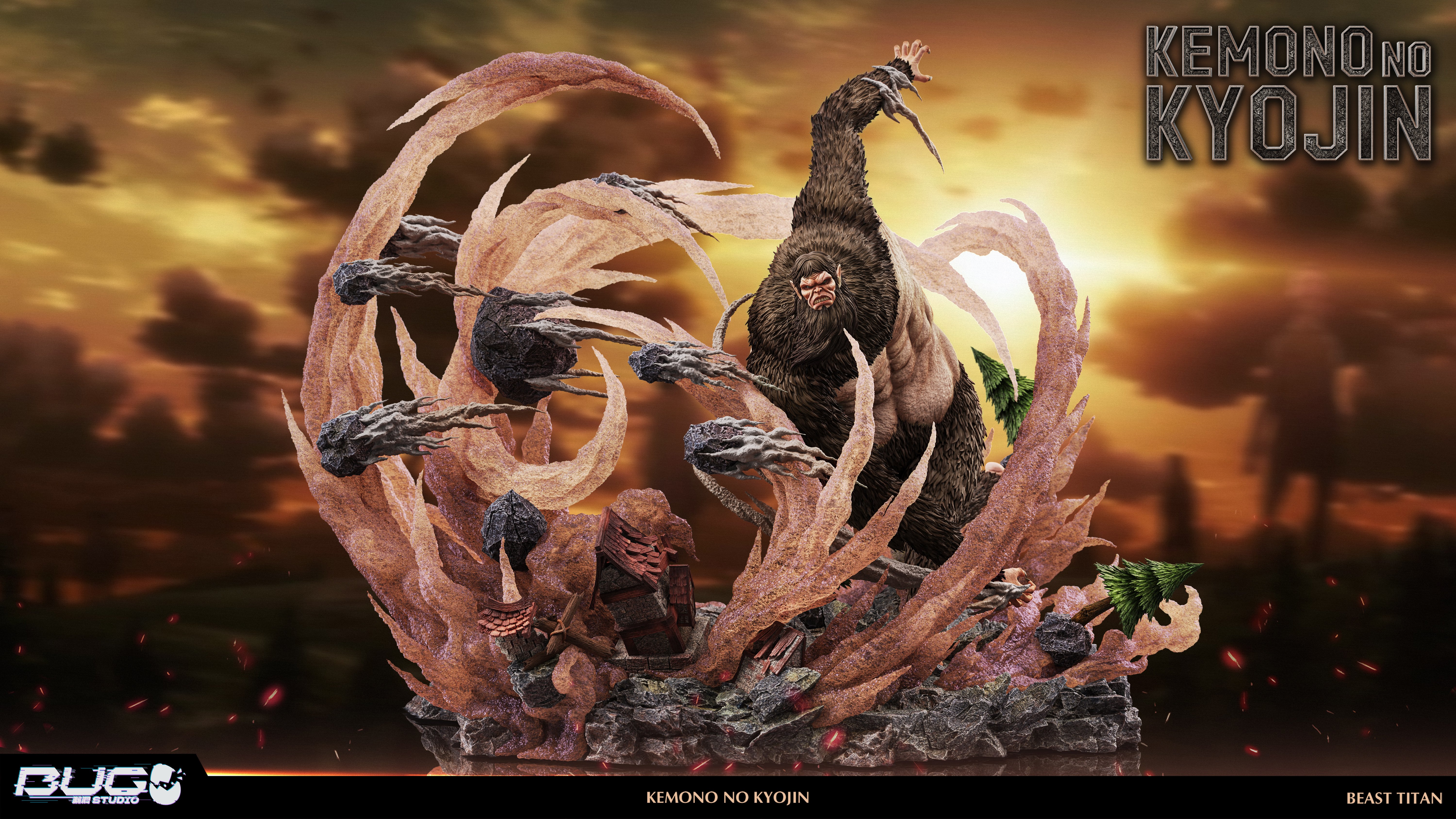 【進擊的巨人】BUG studio 漏洞工作室-撤退的矮人第一彈 猴子丟石頭