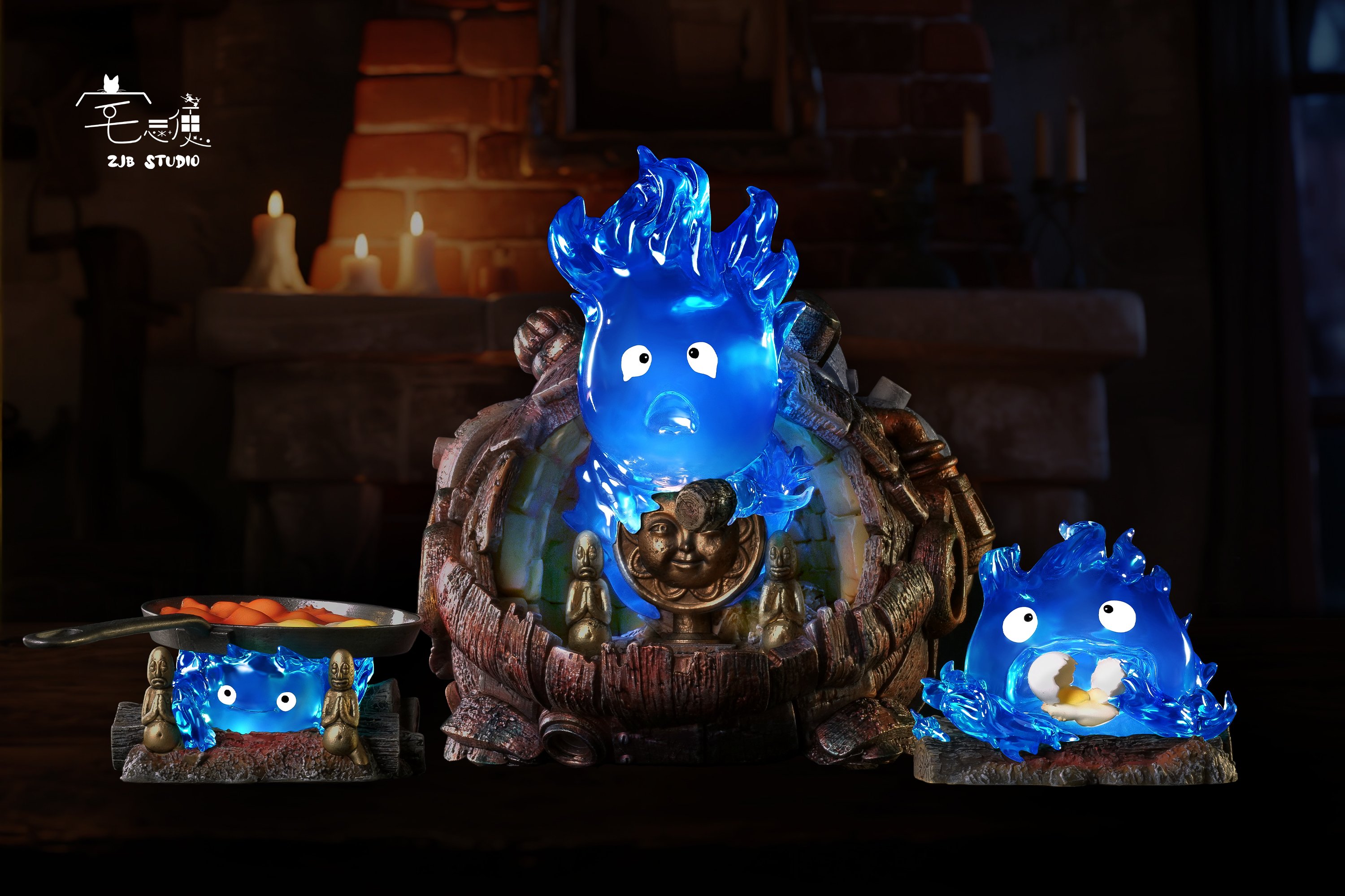 【宮崎駿】宅急便工作室-宮崎駿桌面系列 城堡卡西法