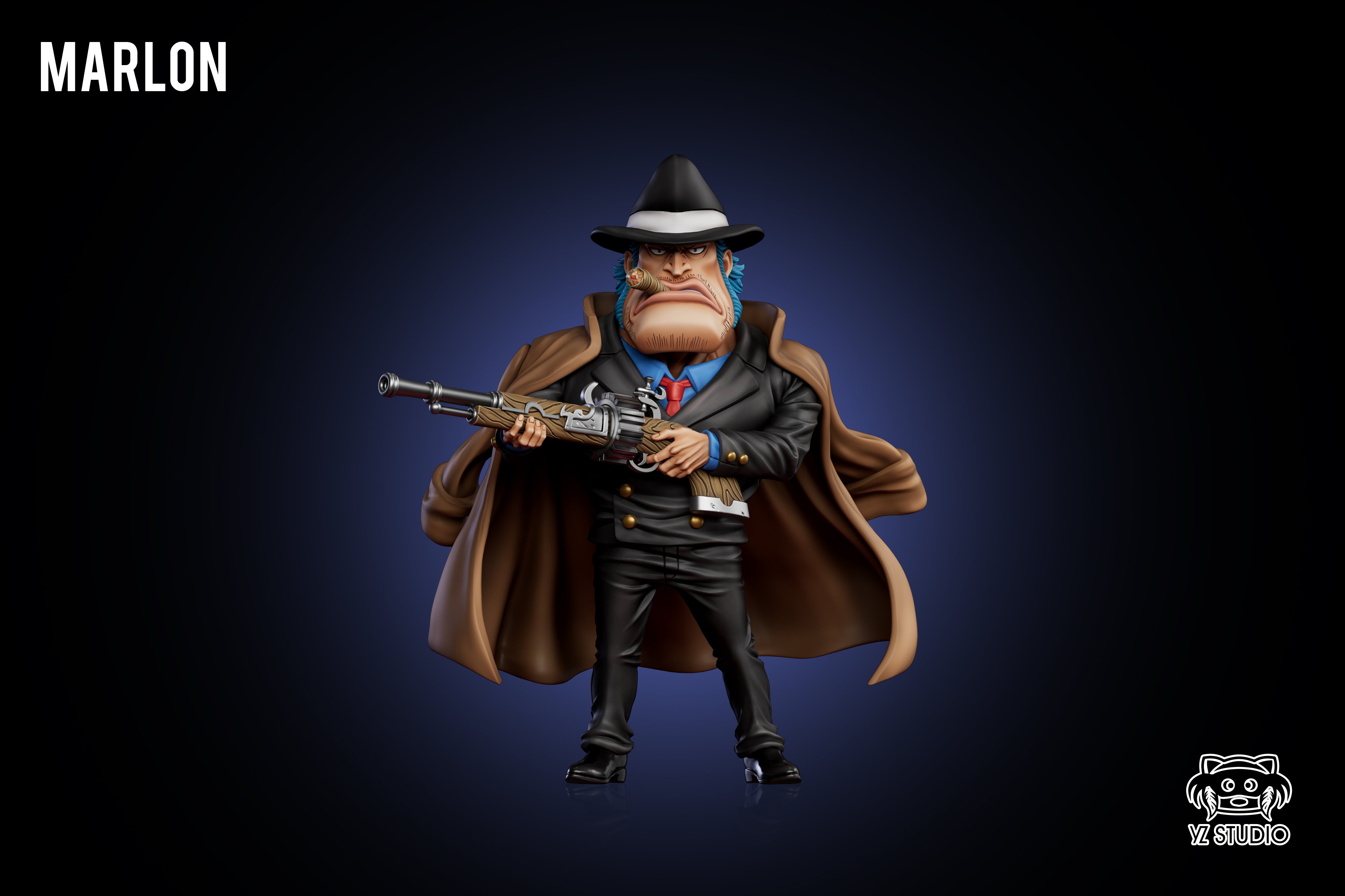 【海賊王】YZ工作室－神之谷大戰 第14彈 洛克斯海賊團 馬隆