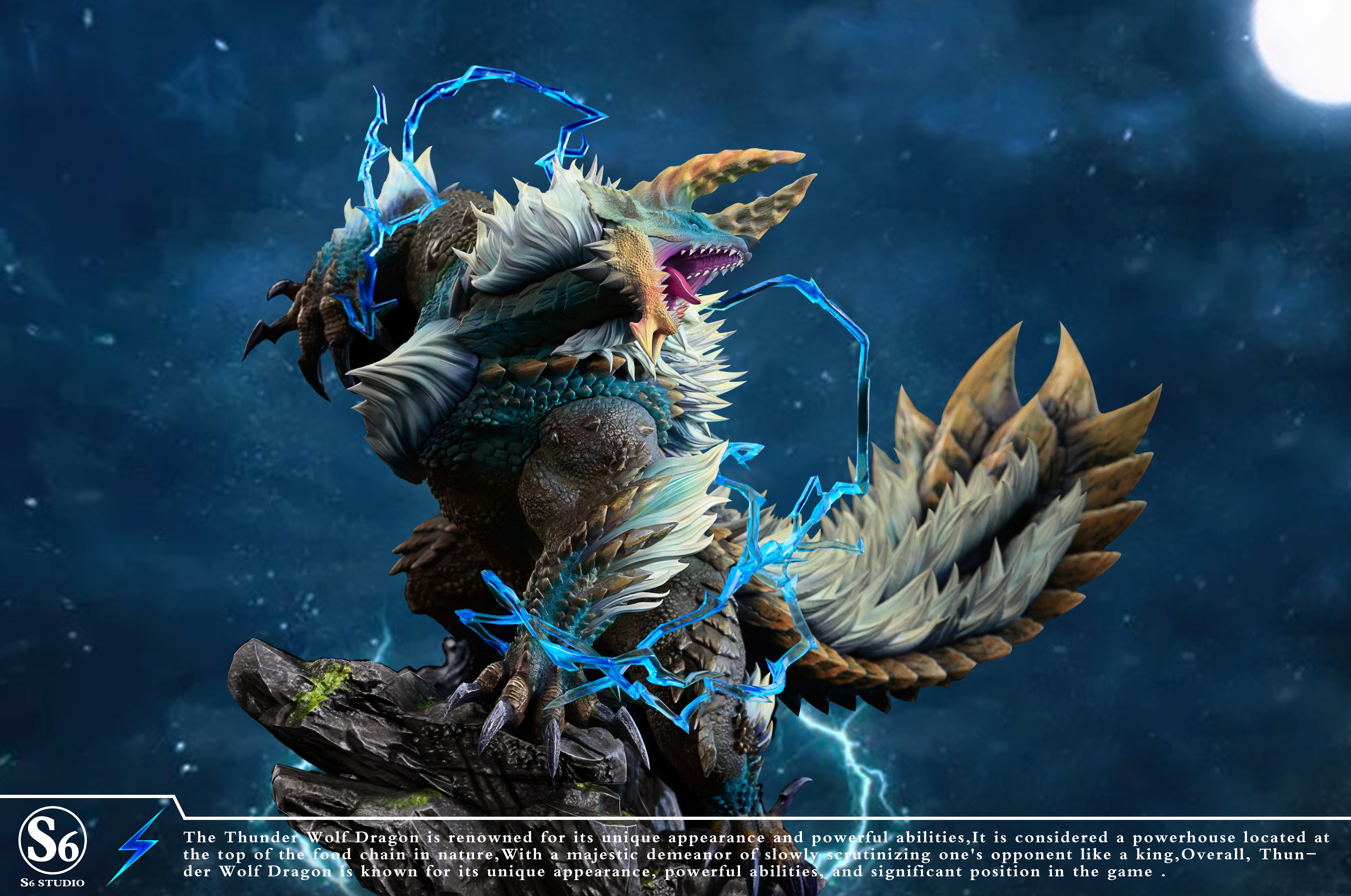 【魔物獵人】S6工作室-怪物獵人共鳴系列 004 雷狼龍