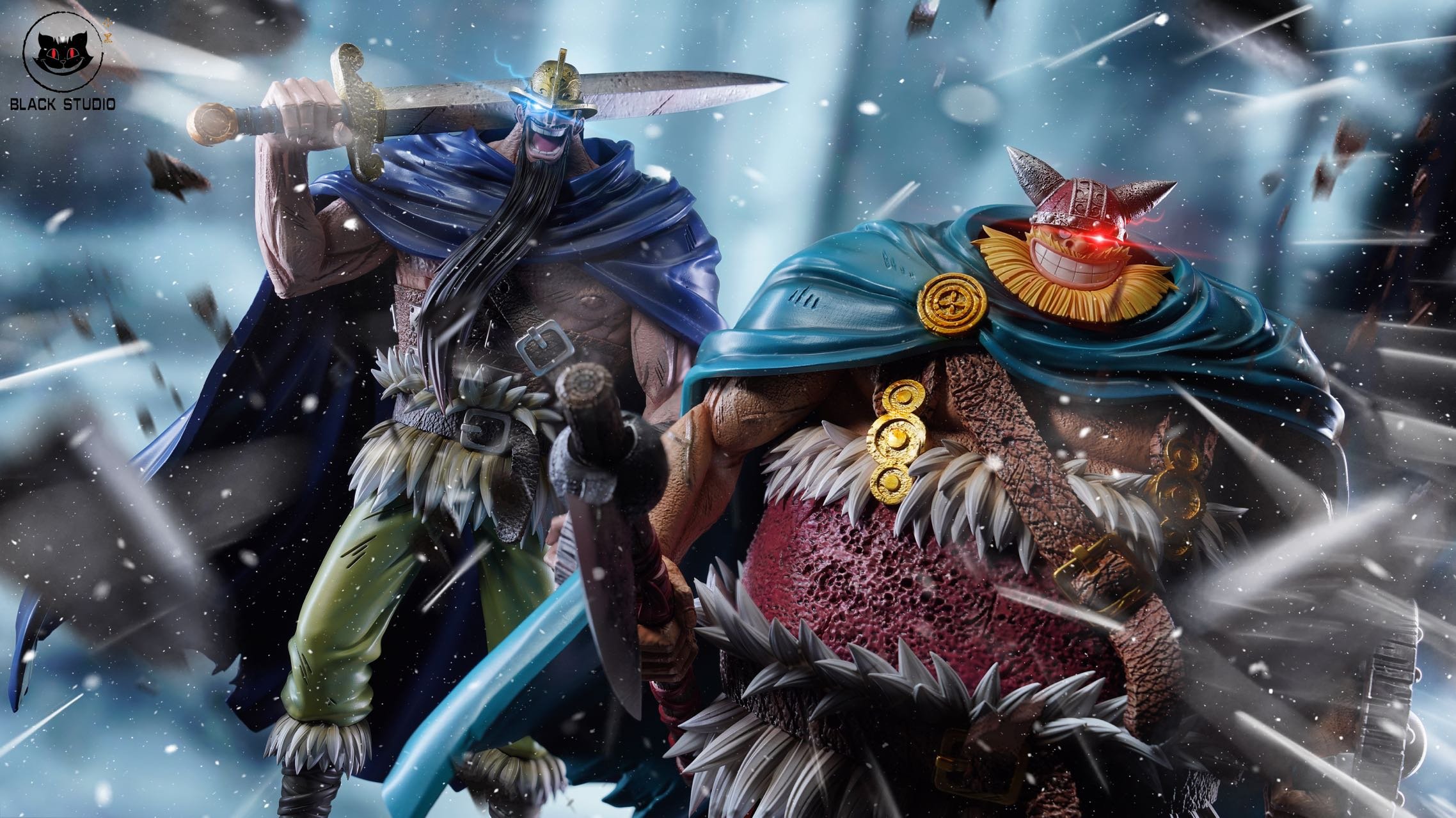 【海賊王】Black studio 小黑工作室-巨人系列東利&布洛基2.0